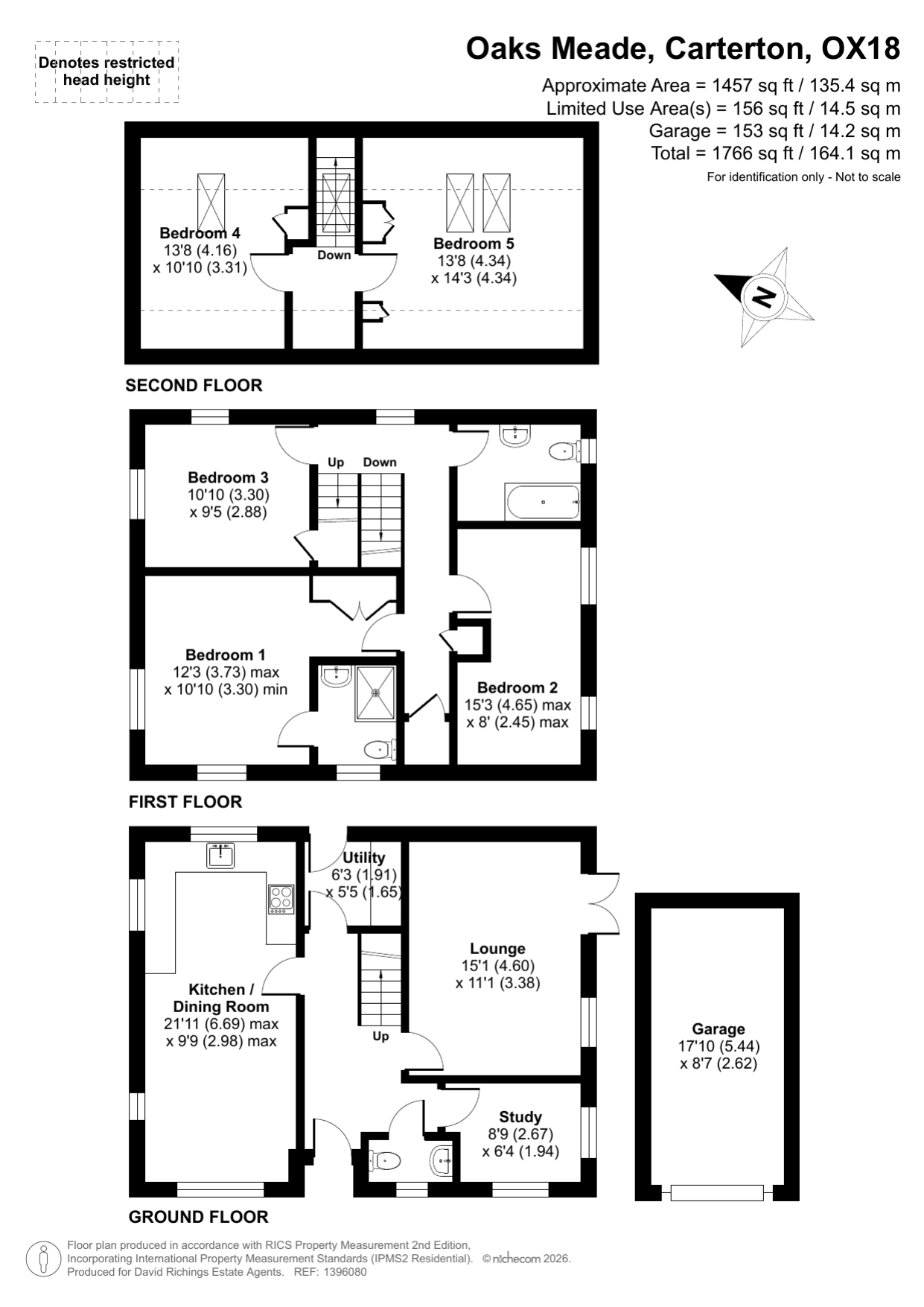 1, Oaks Meade, Carterton floorplan