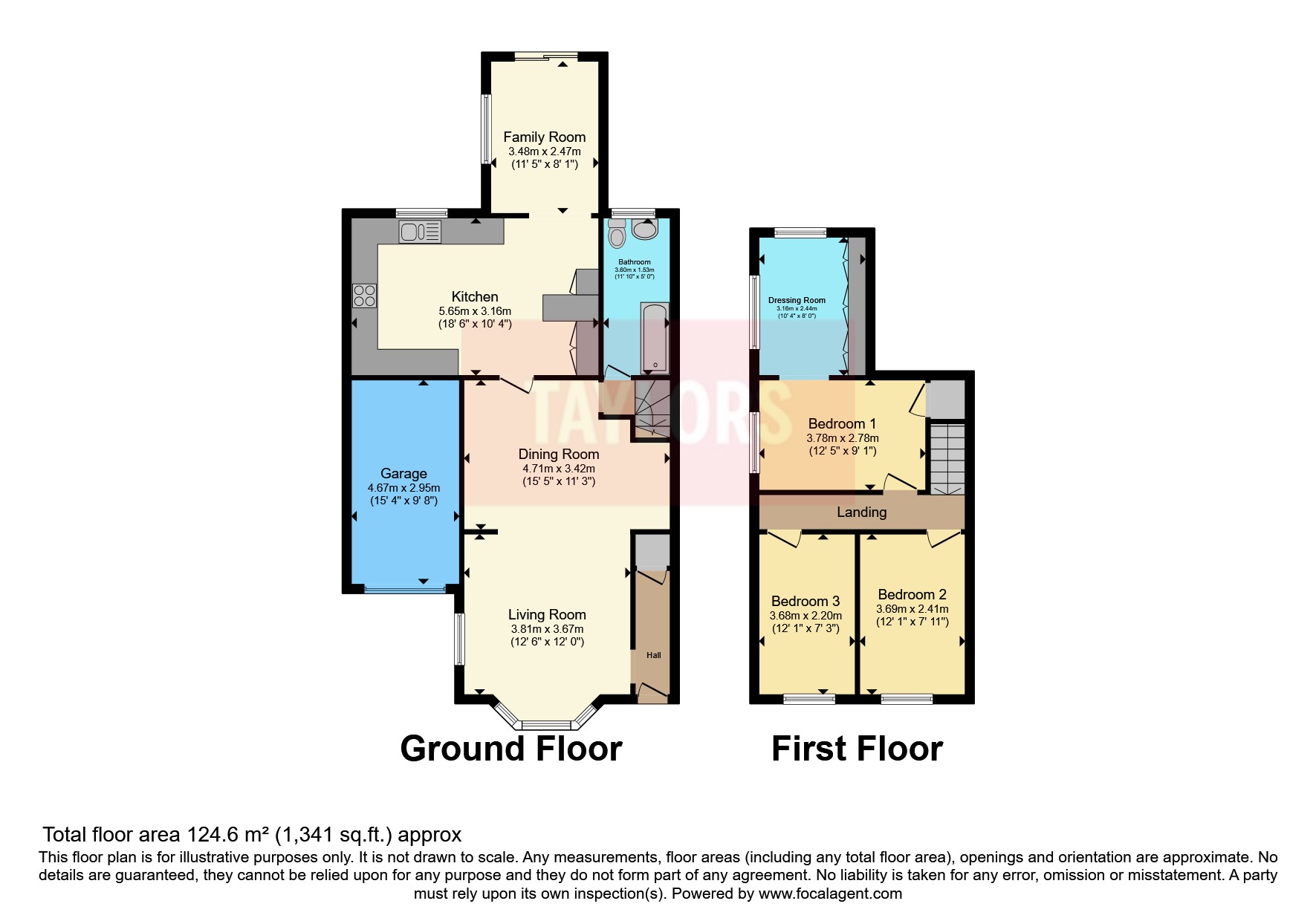 3, Clifton Road, Bedfordshire floorplan