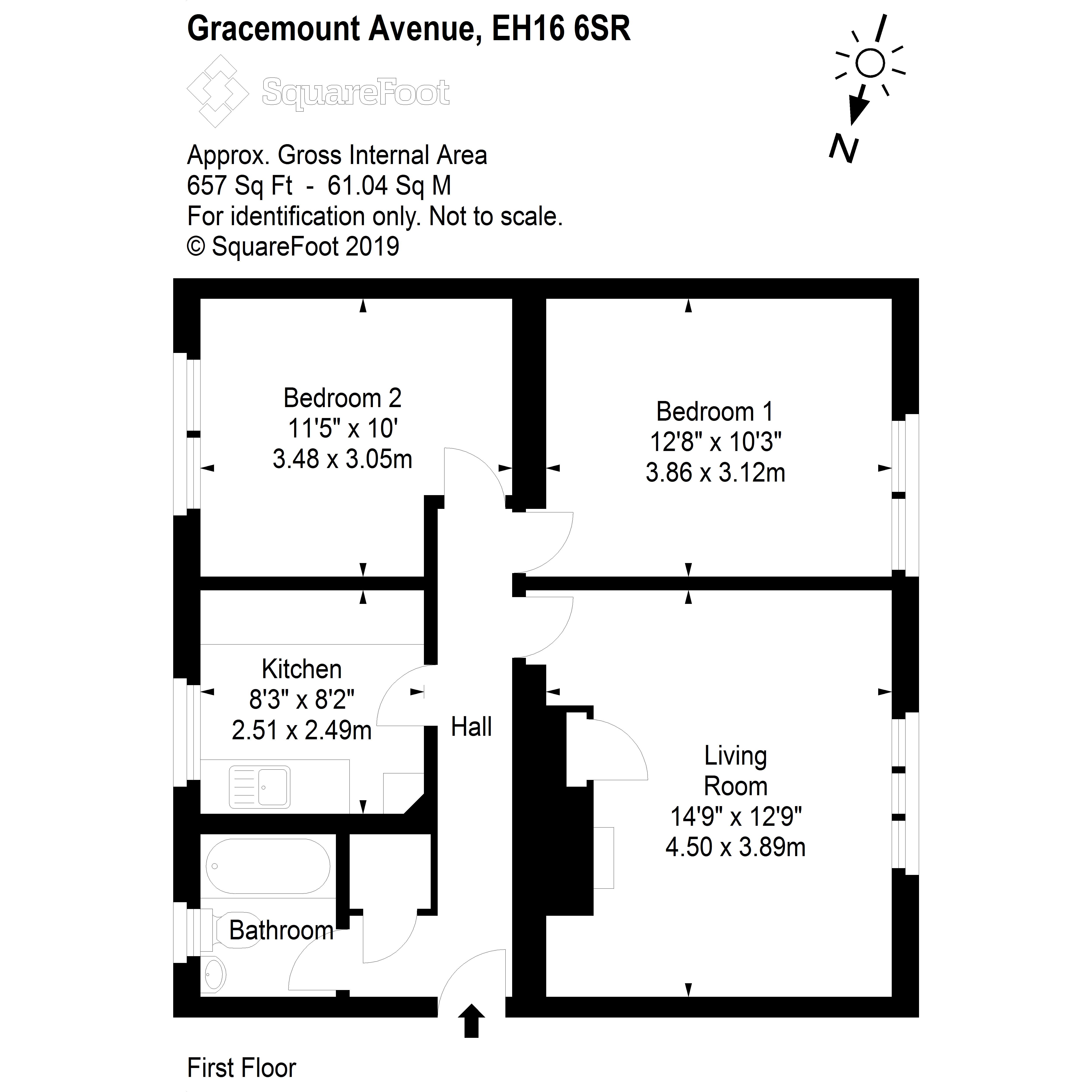 2 Bedrooms Flat for sale in 69/4, Gracemount Avenue, Liberton EH16