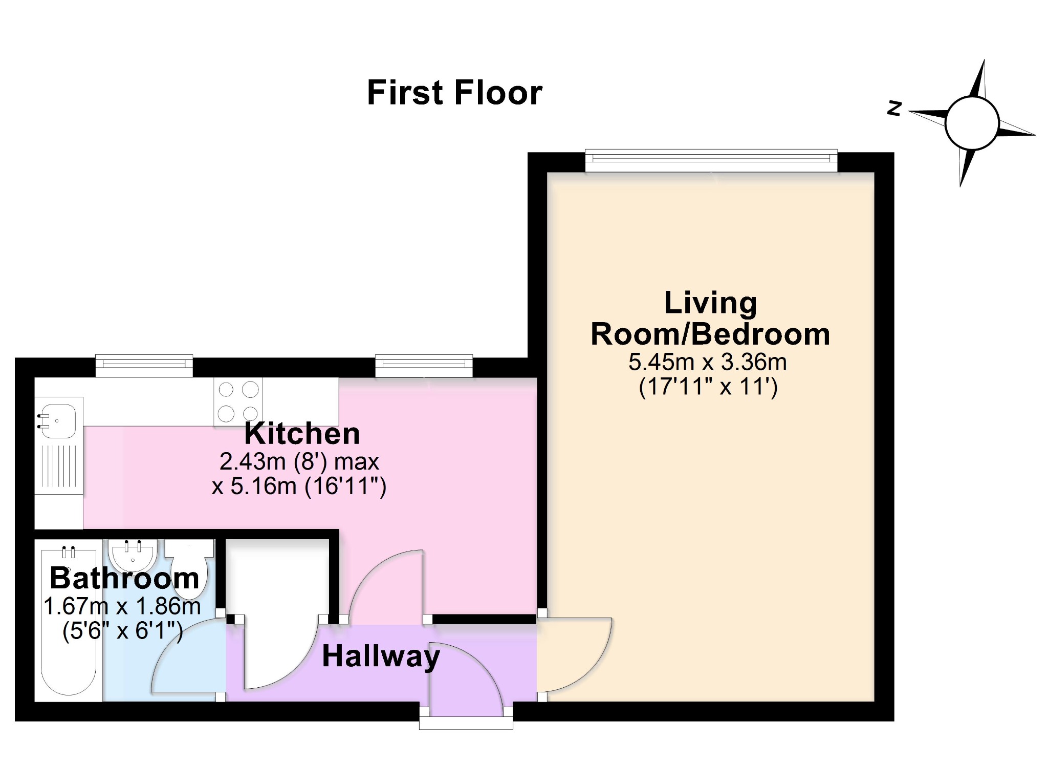 9 Mowlem Court, Rempstone Road, Swanage floorplan