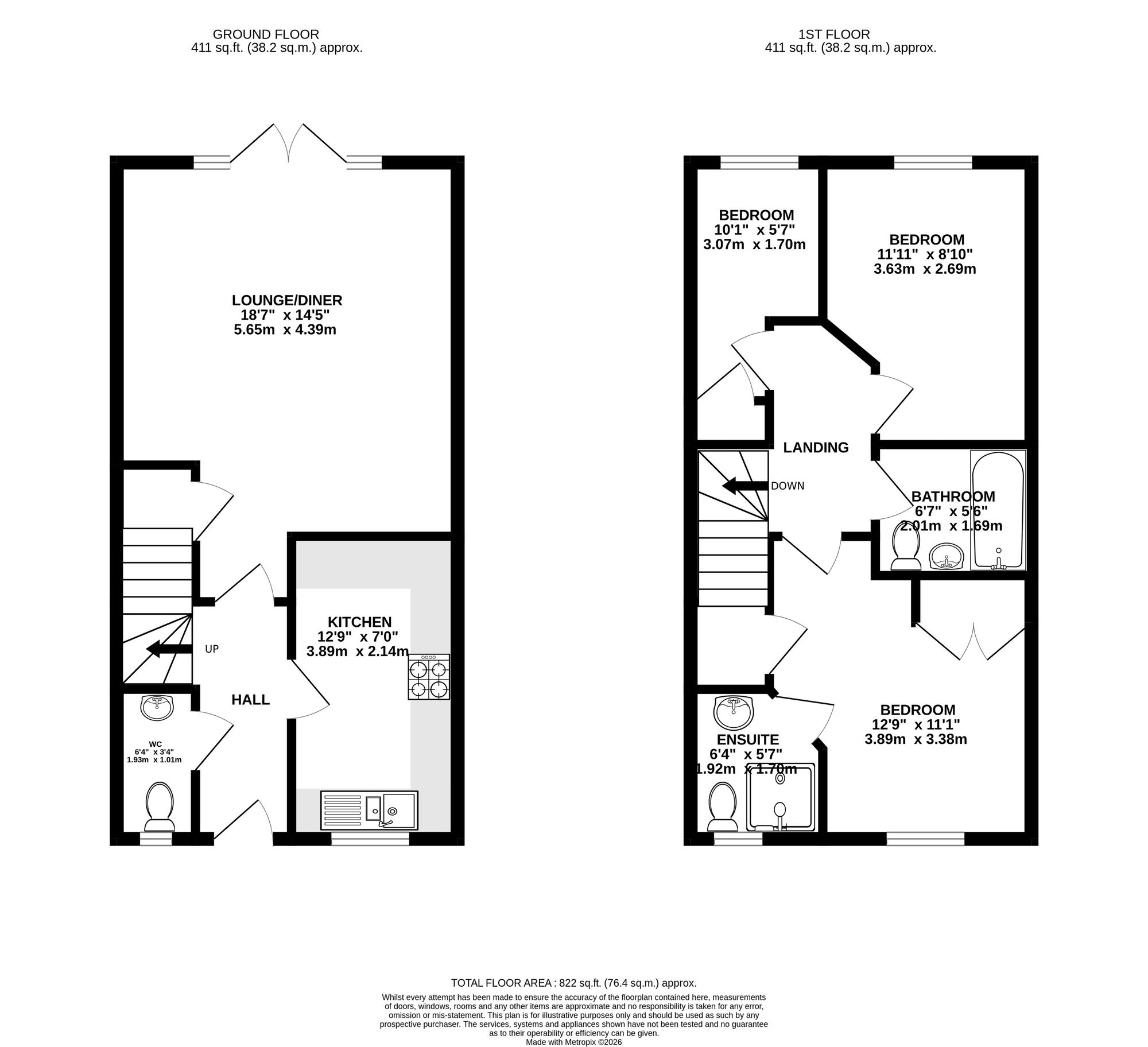 48 Spencer Way, Newport floorplan