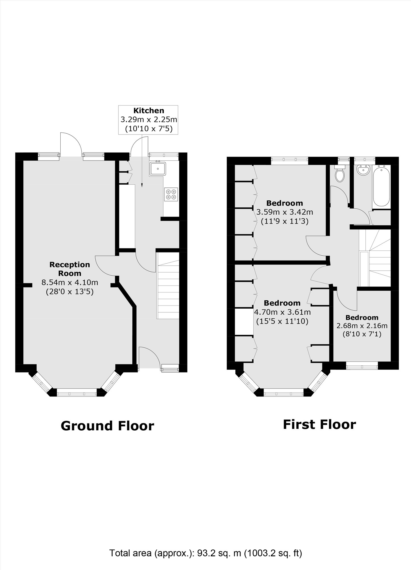 100, Costons Lane, Greenford floorplan