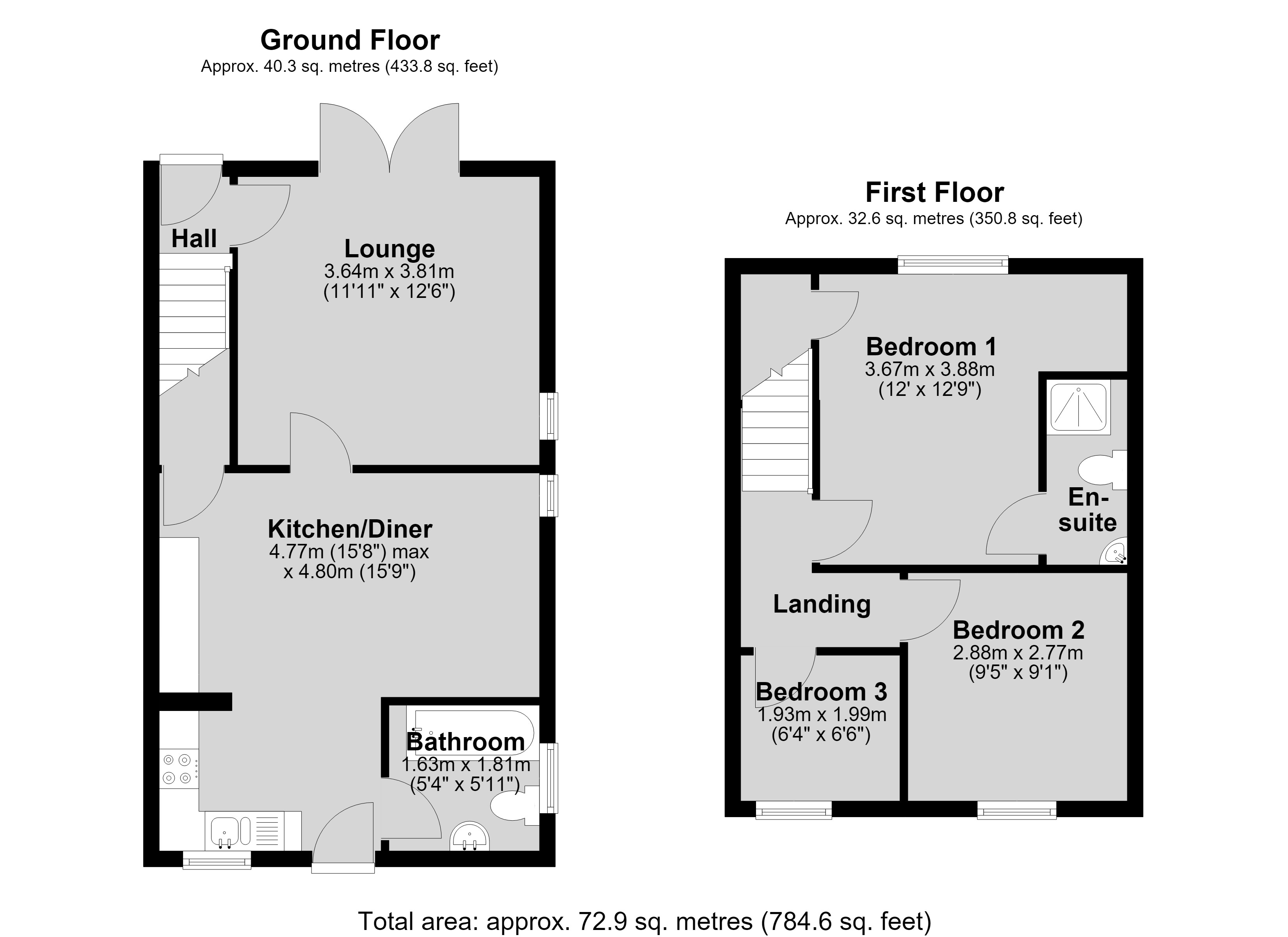 27, Craypool Lane, Lincoln floorplan
