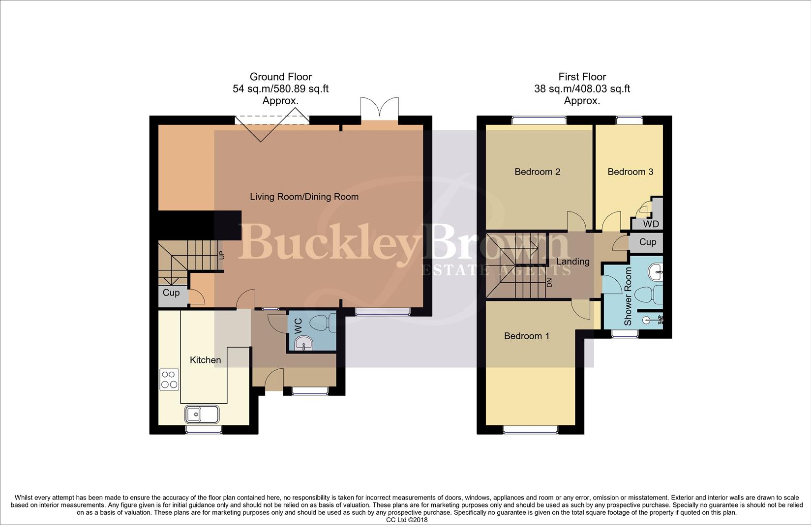 17, Greendale Close, Mansfield floorplan