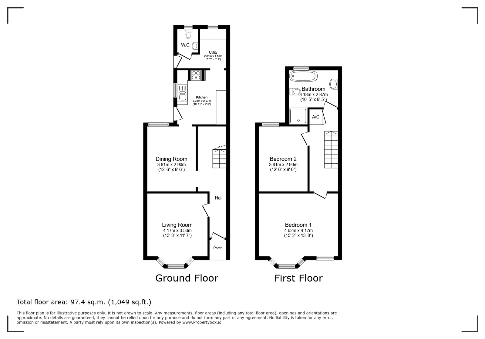 8, Devonshire Road, Horsham floorplan