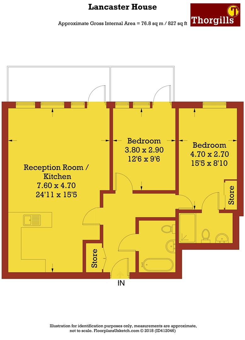 2 Bedrooms Flat to rent in Lancaster House, Sovereign Court, Hammersmith W6