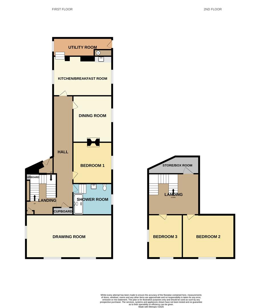 The Flat, 1, West Street, Tavistock floorplan