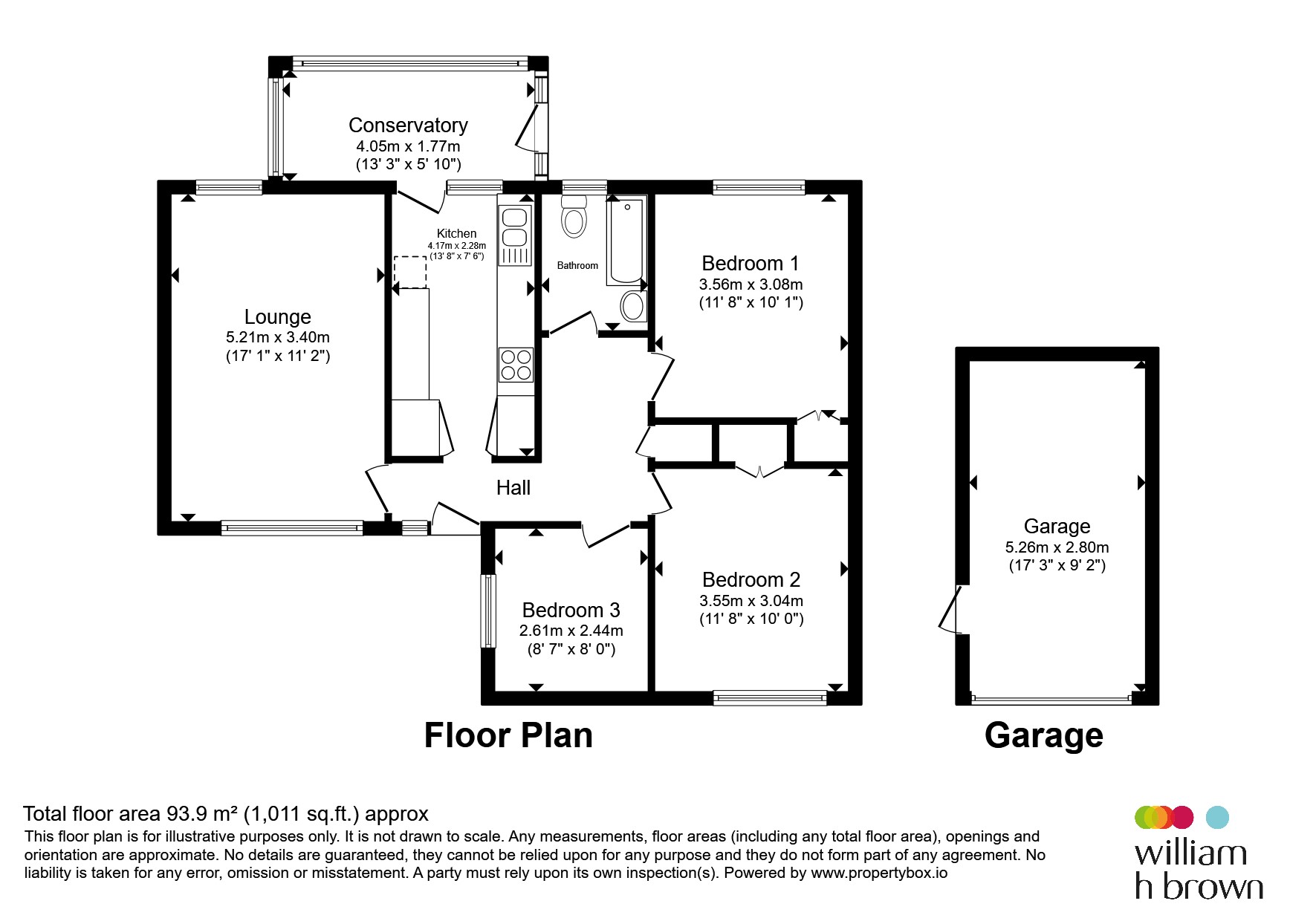 33, Old Vicarage Park, Narborough floorplan