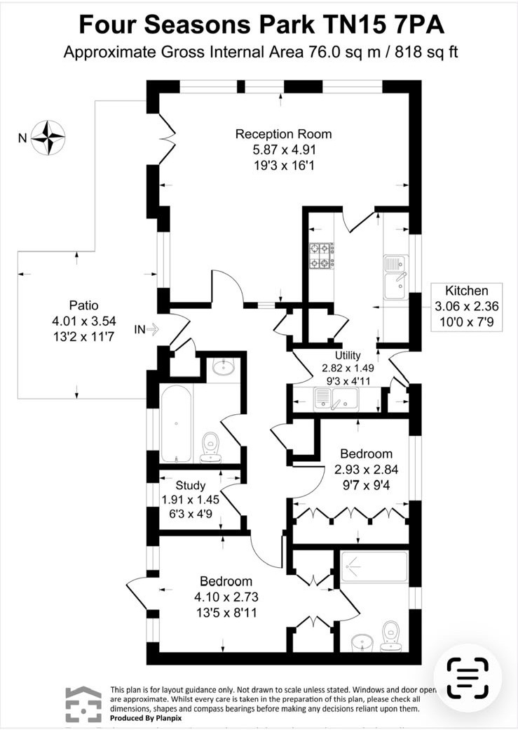 34, Labour In Vain Road, Sevenoaks floorplan