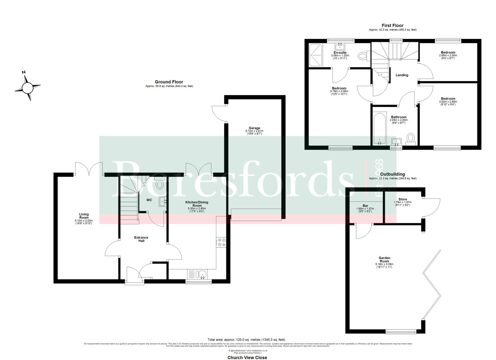 12, Church View Close, Bishop's Stortford floorplan