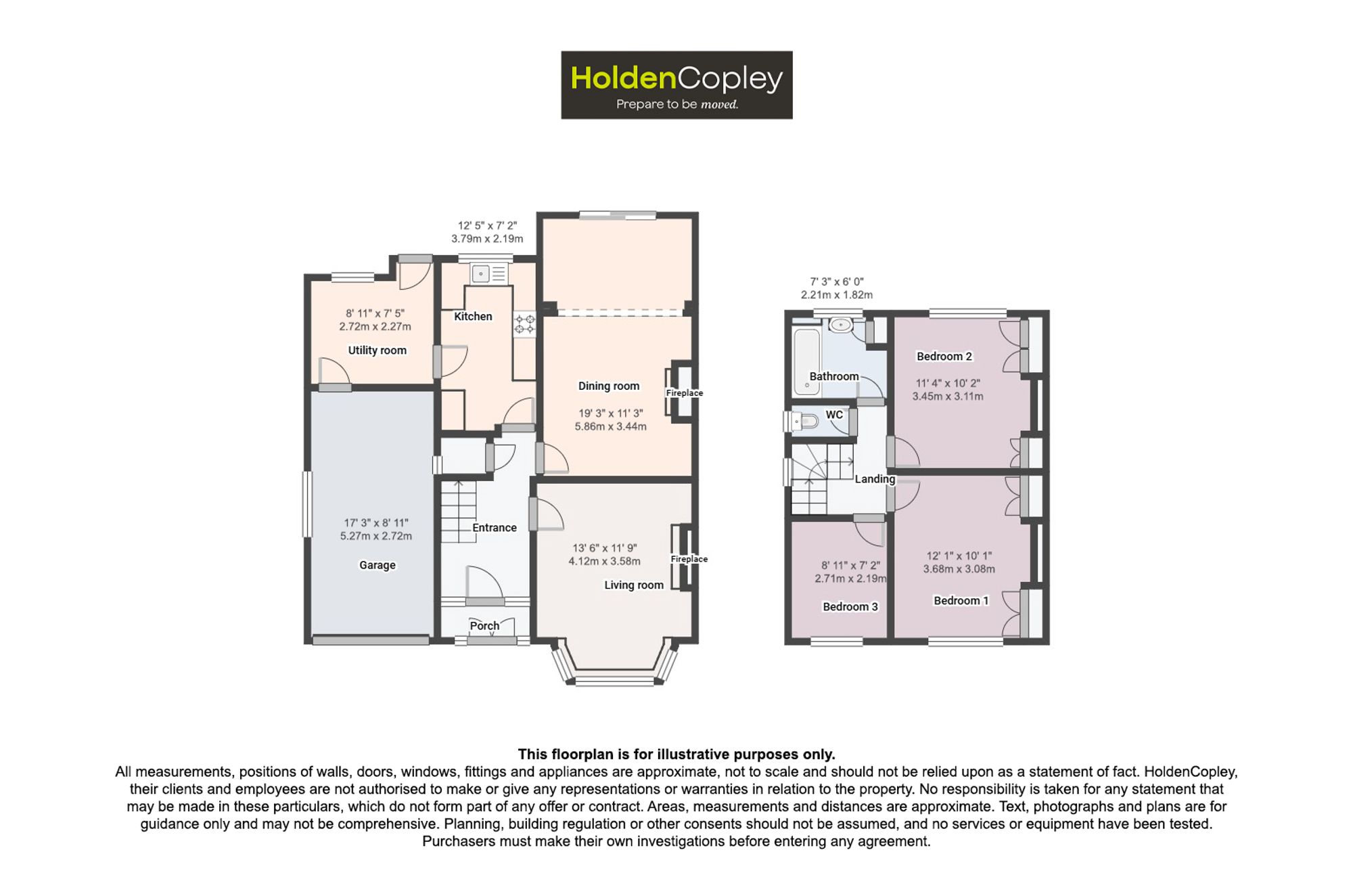 26 Abbey Road, Nottingham floorplan