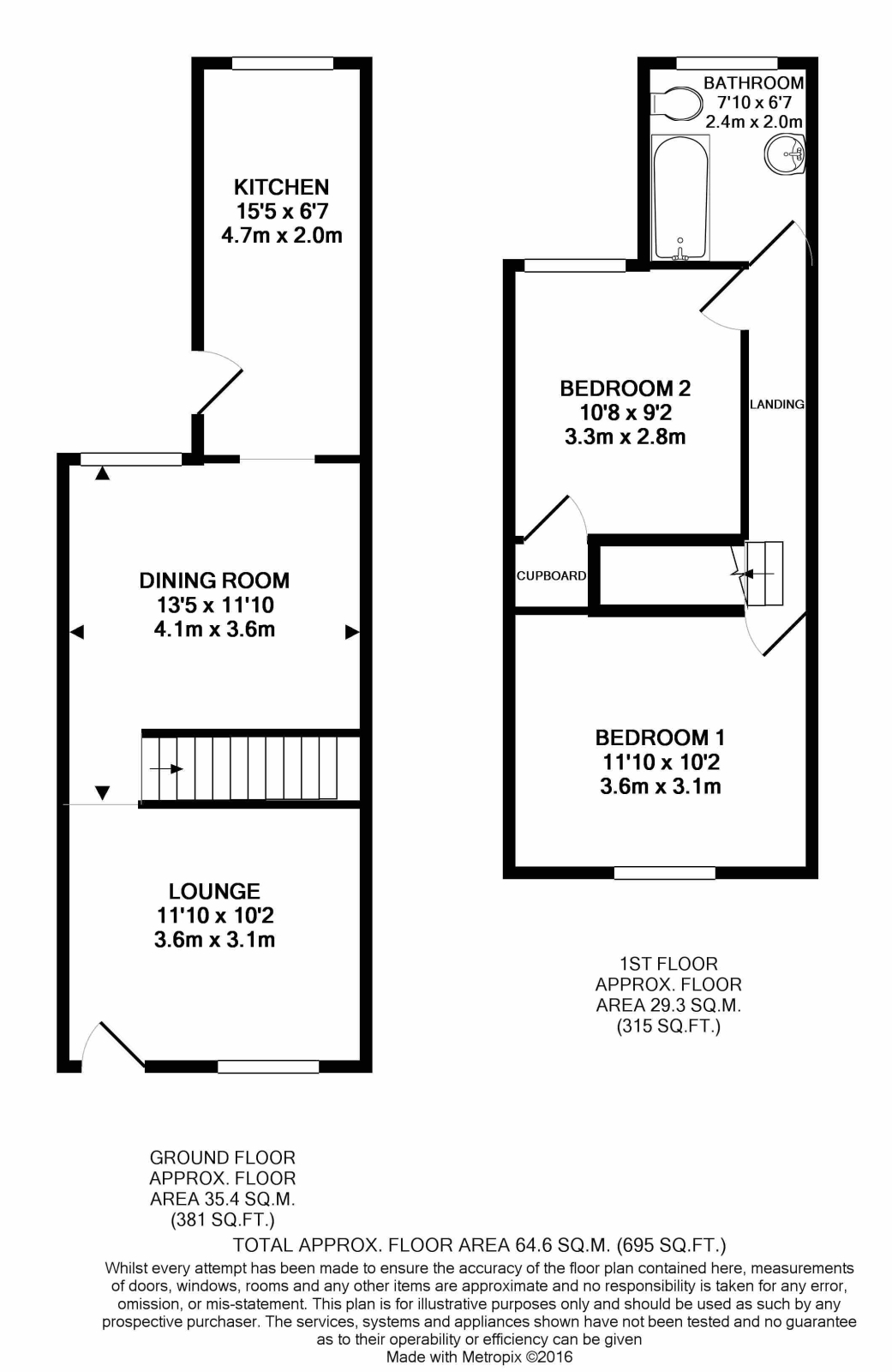 5, Primrose Gardens, Bushey floorplan