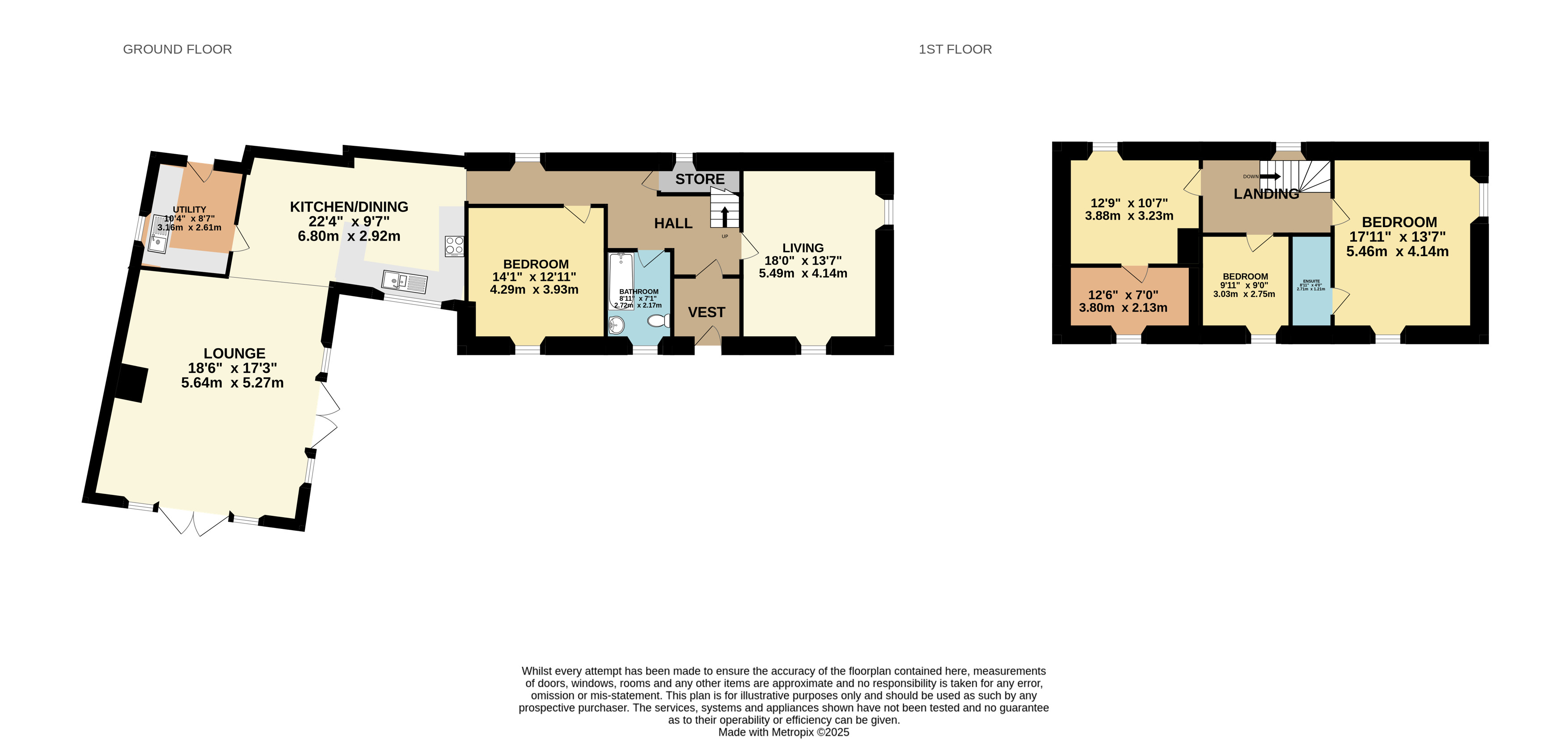 Brackenfield,, The Causeway, Leven floorplan