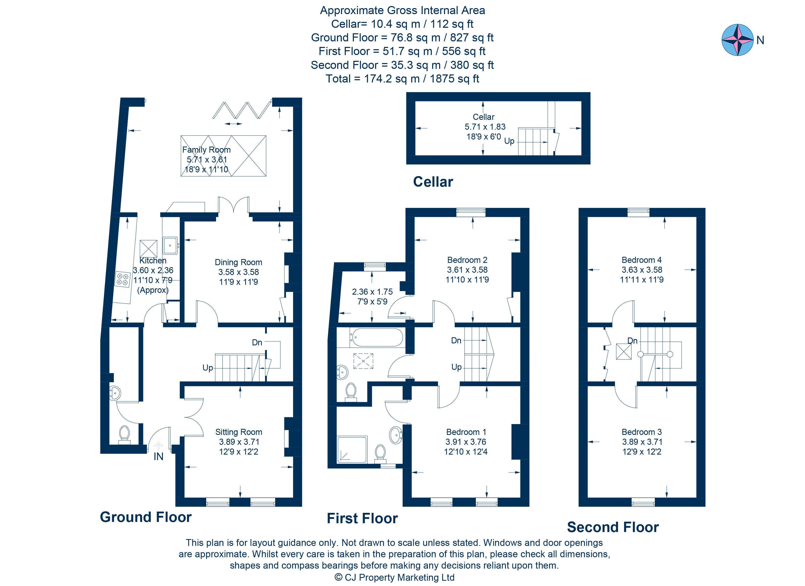 4 Bedrooms End terrace house for sale in Spring Road, Abingdon OX14