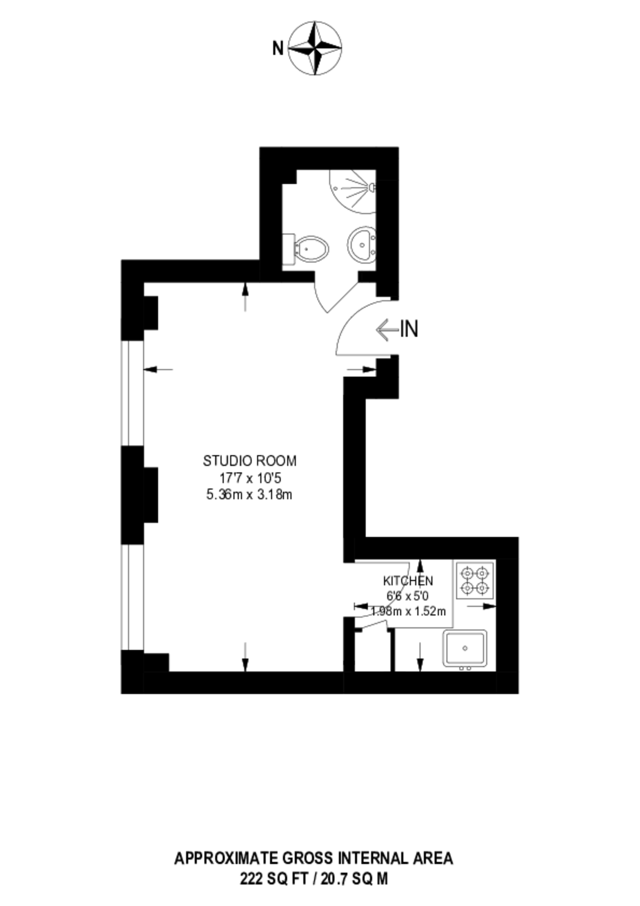 Ludgate Square, City floorplan