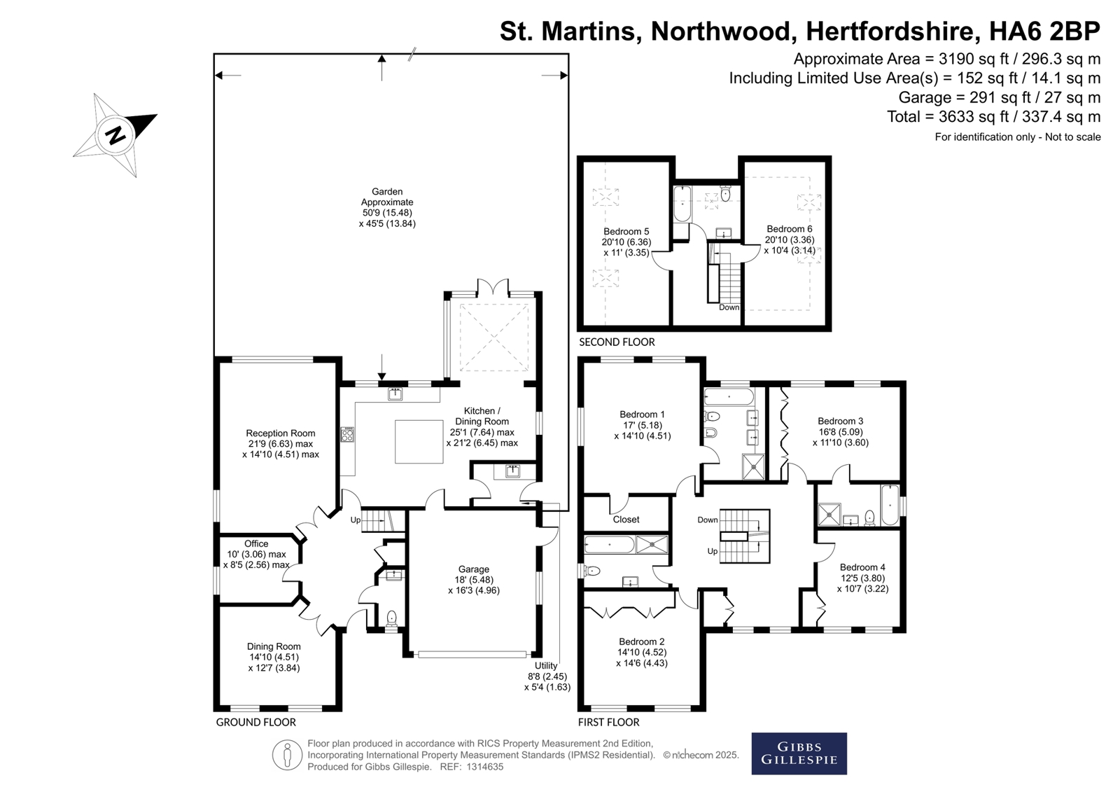 2, St. Martins, Hertfordshire floorplan
