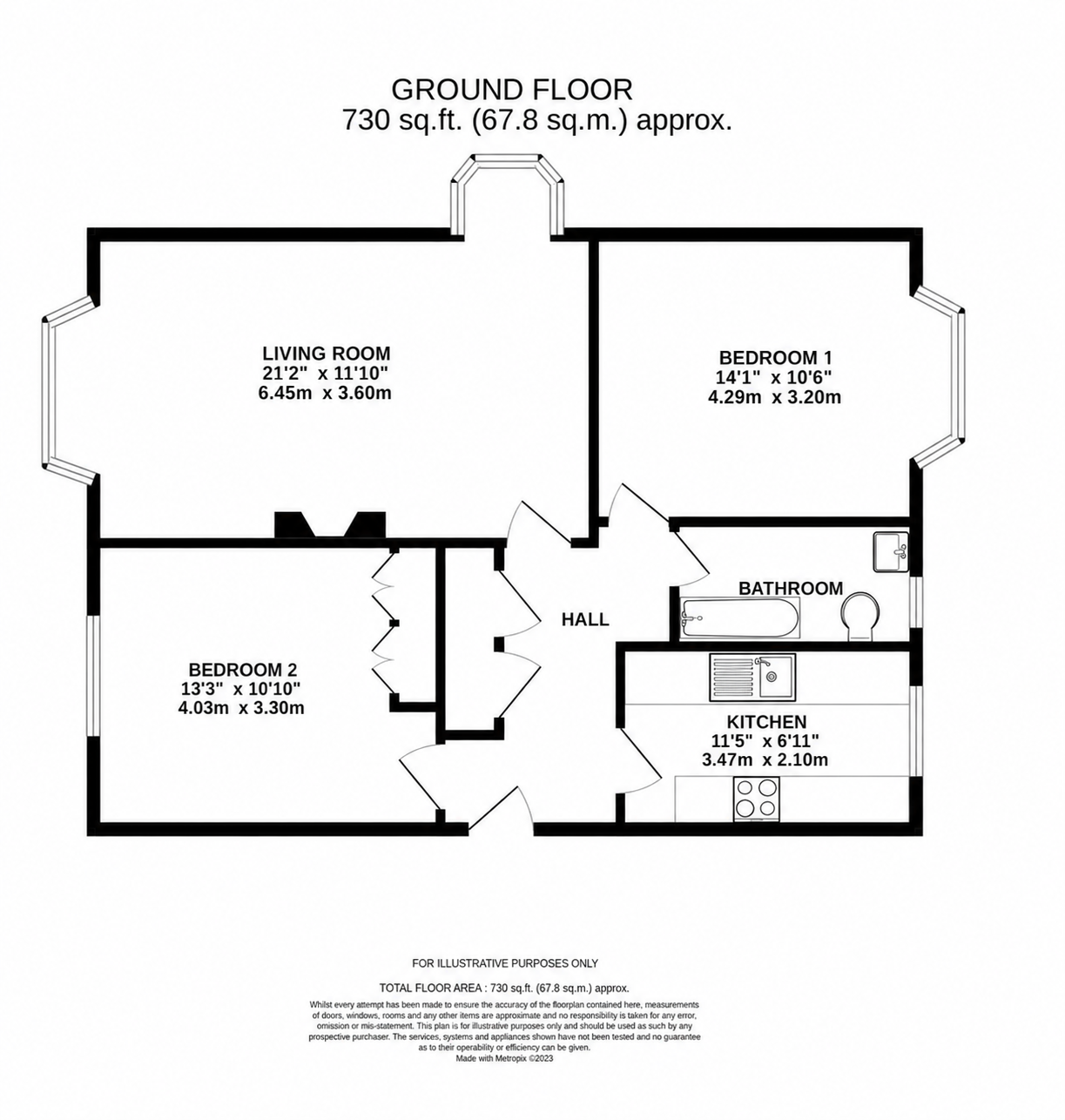 3, York Mews, Hampshire floorplan