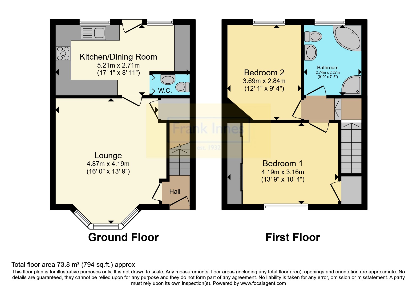 Conway Street, Long Eaton, Nottingham, Derbyshire NG10, 2 bedroom semi