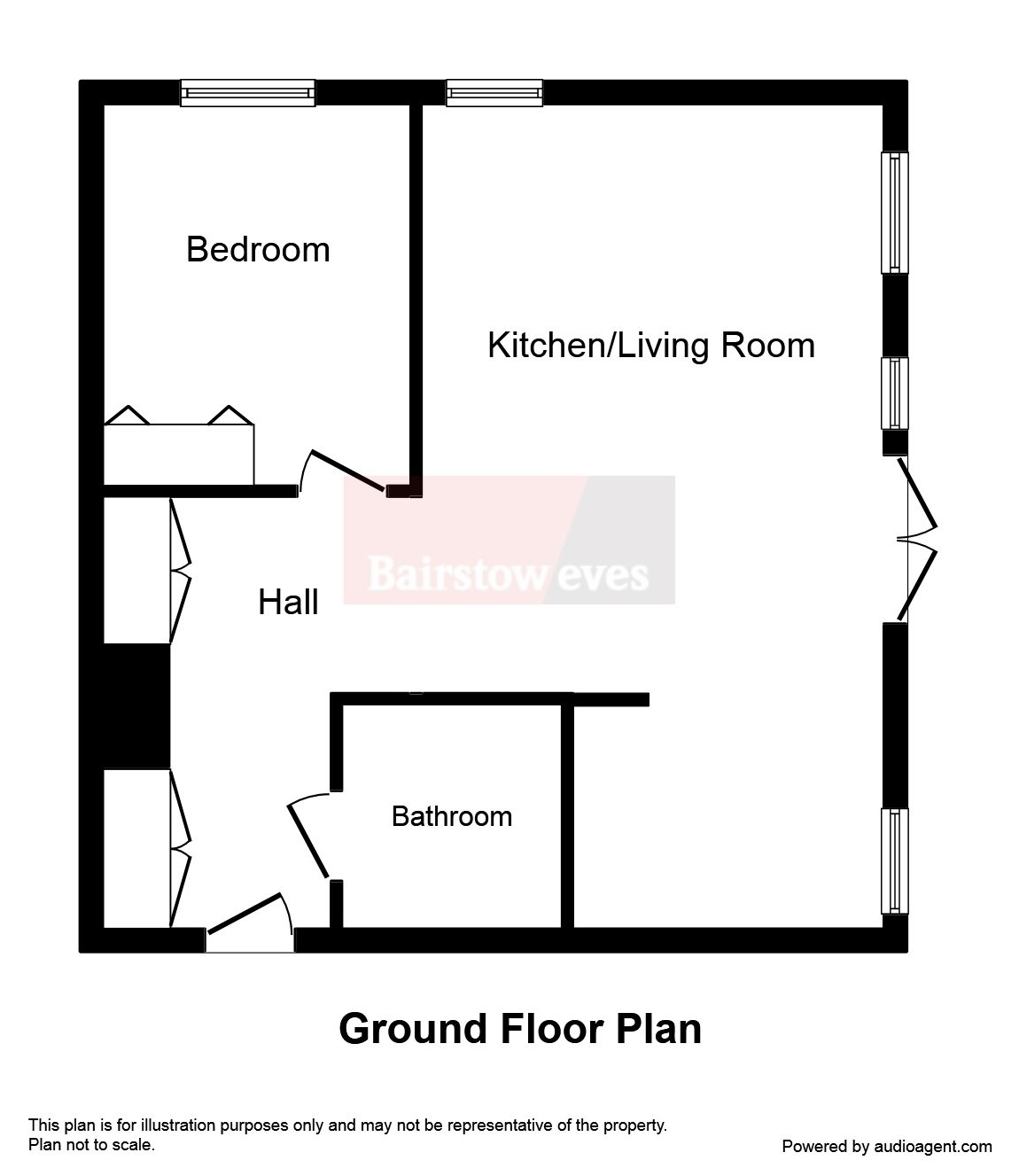 1 Bedrooms Flat to rent in Thomas Court, Barkingside IG6