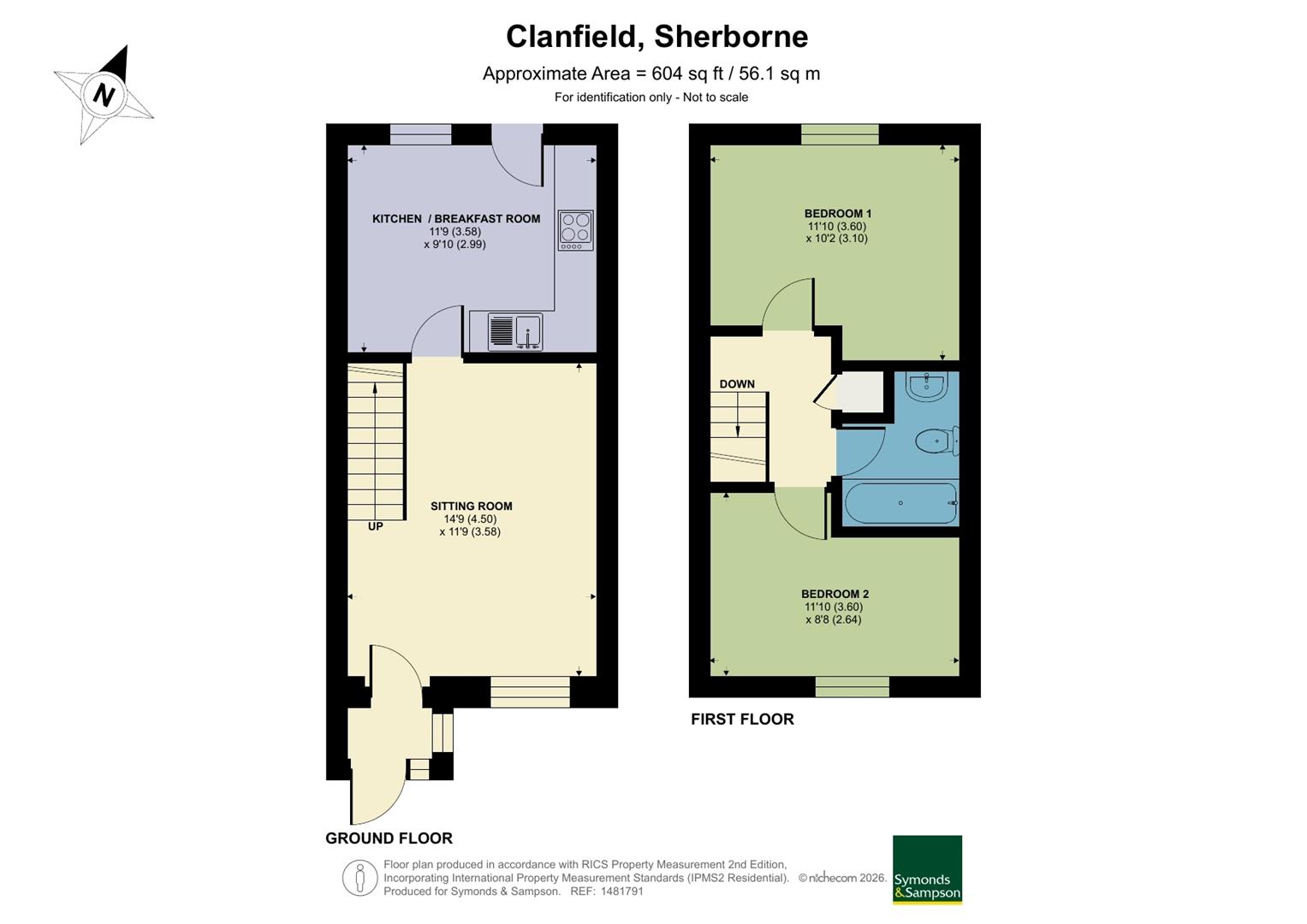 4, Clanfield, Dorset floorplan