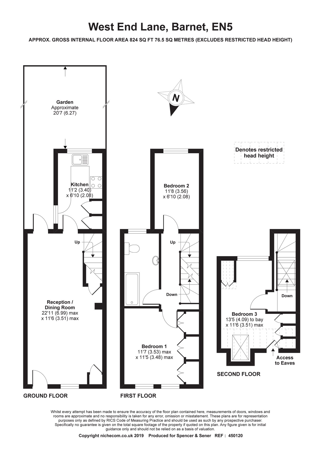 3 Bedrooms  for sale in West End Lane, Barnet EN5