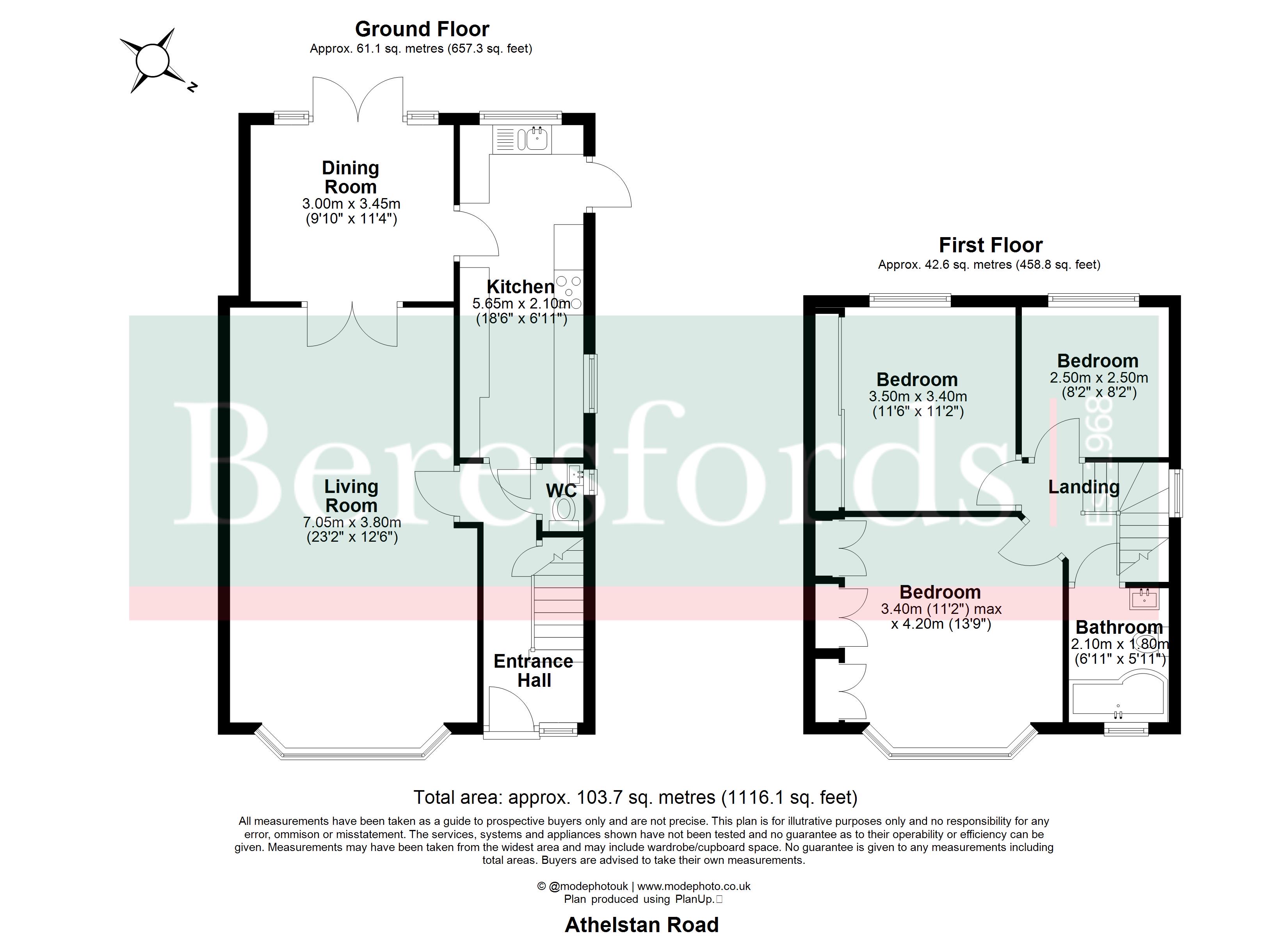 45, Athelstan Road, Romford floorplan