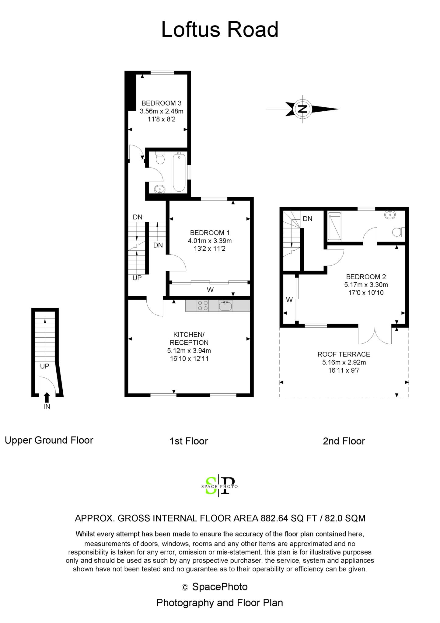 3 Bedrooms Flat to rent in Loftus Road, Shepherds Bush W12