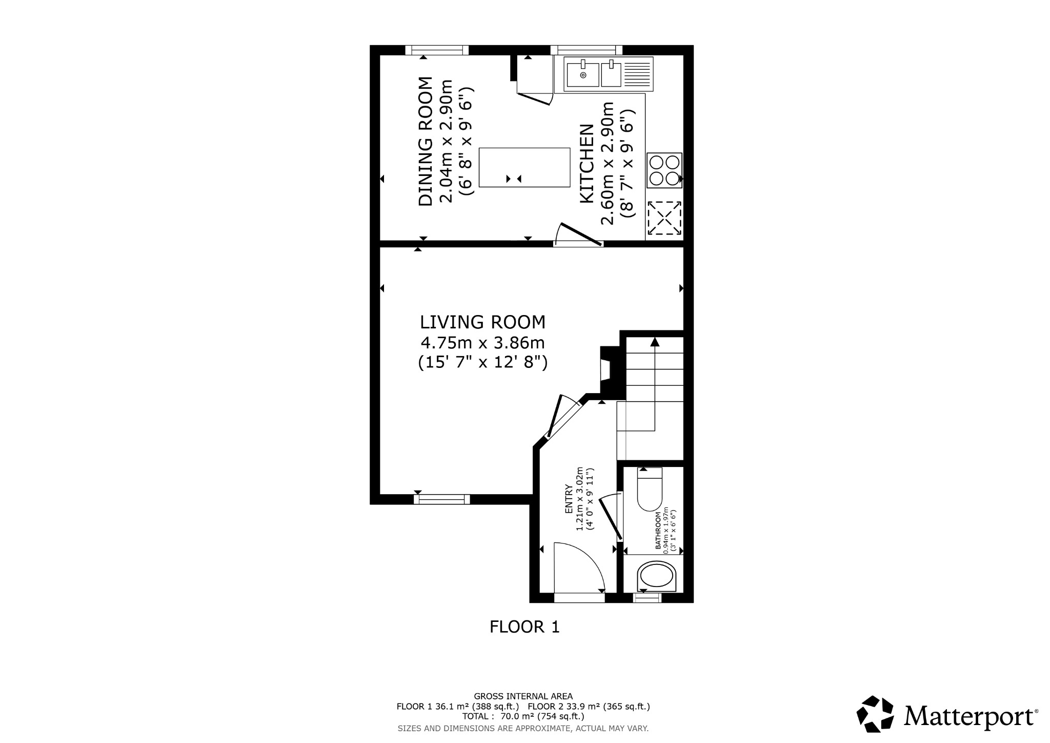 Lavender Grove, Jarrow floorplan