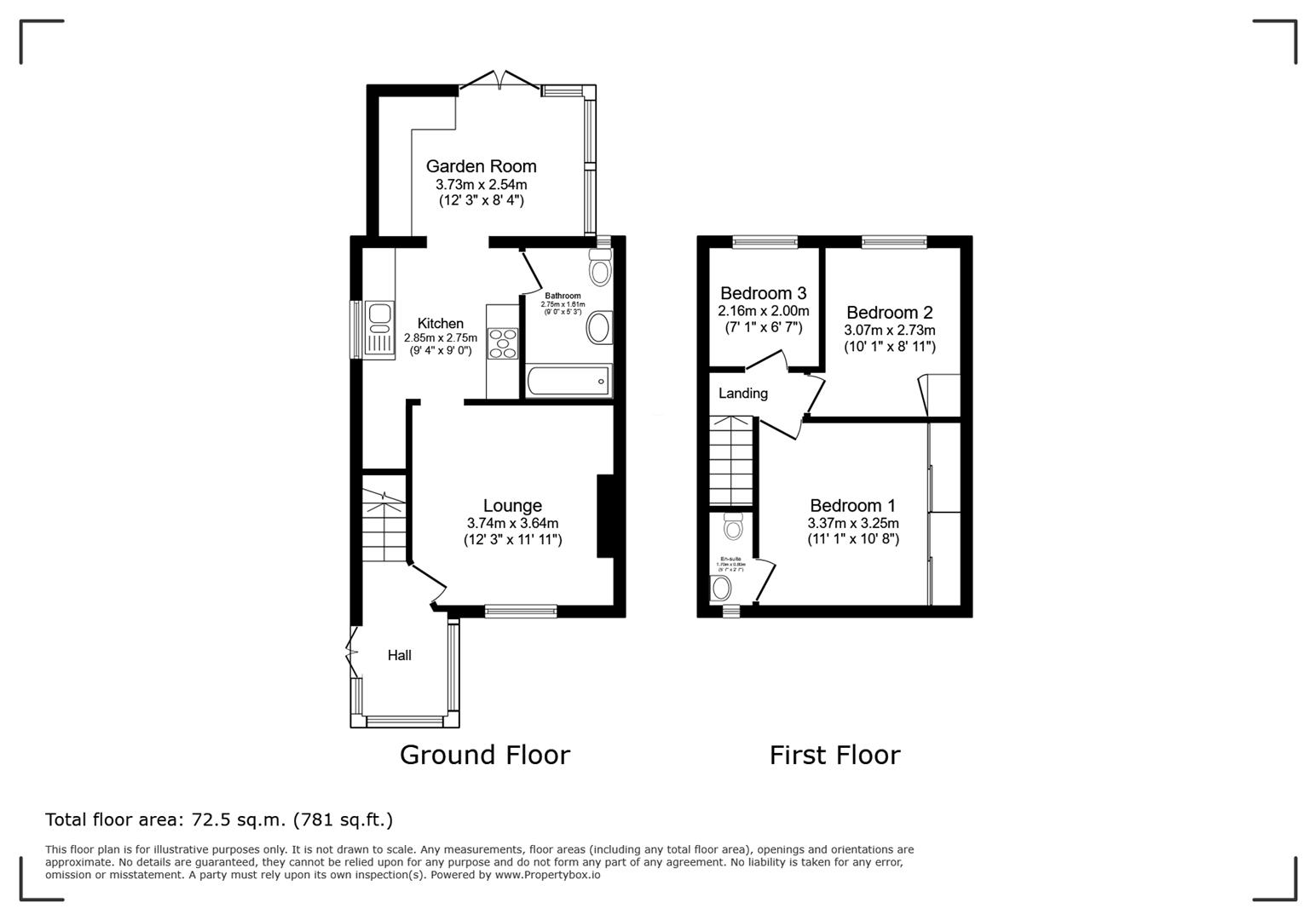 Hillside Drive, Nottingham floorplan