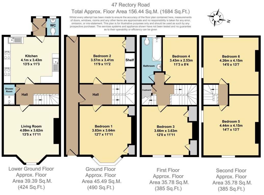 6 Bedrooms  to rent in Rectory Road, Cowley, Oxford OX4