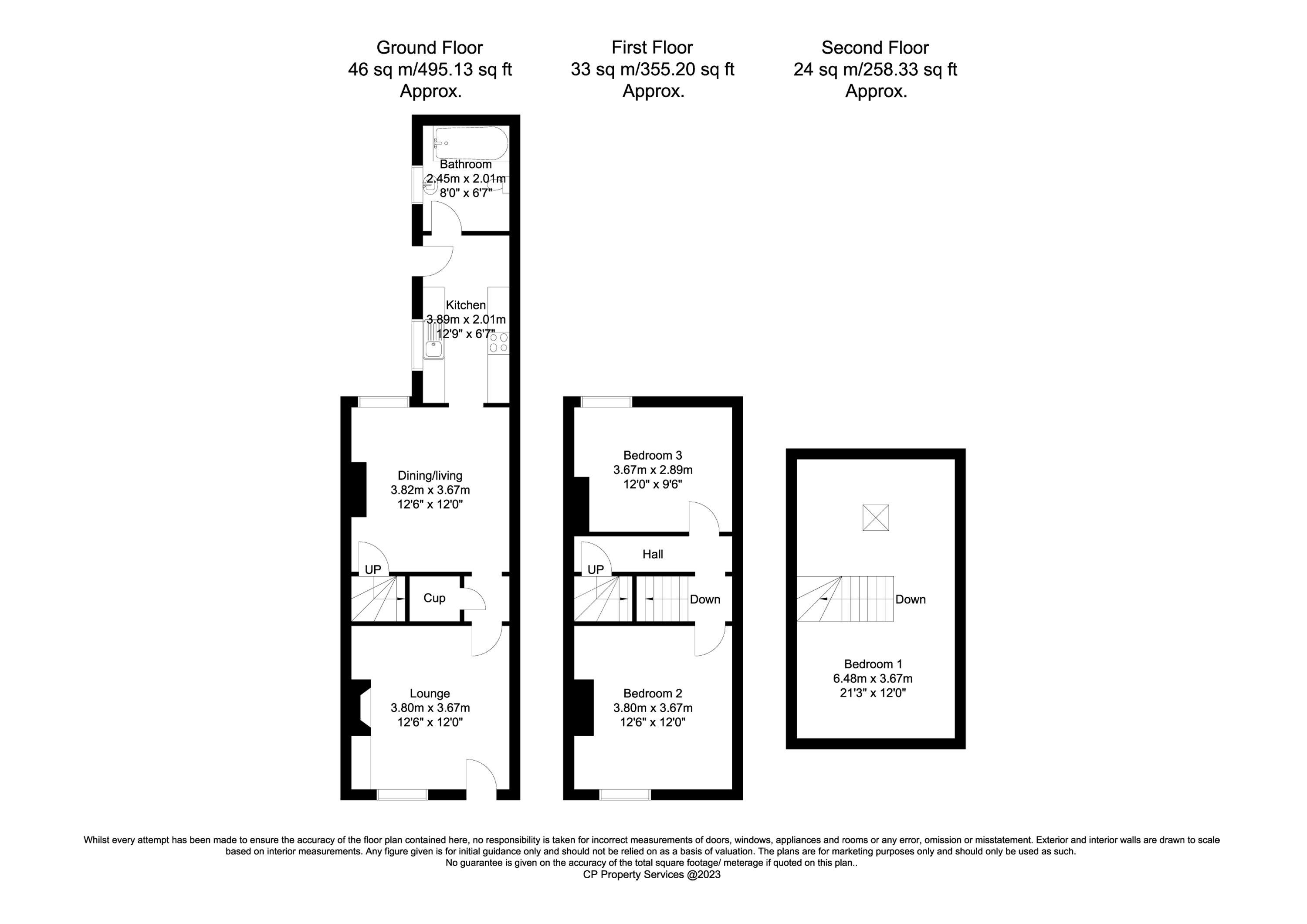 Creswell Road, Clowne, Chesterfield S43, 3 bedroom terraced house for