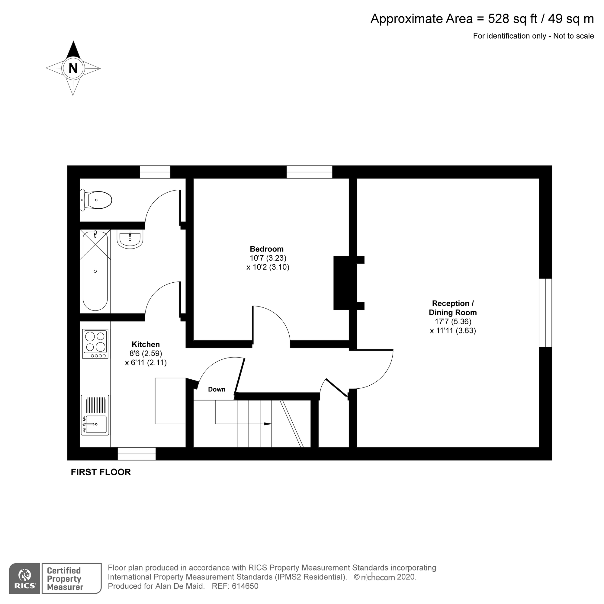7A, Dartford floorplan