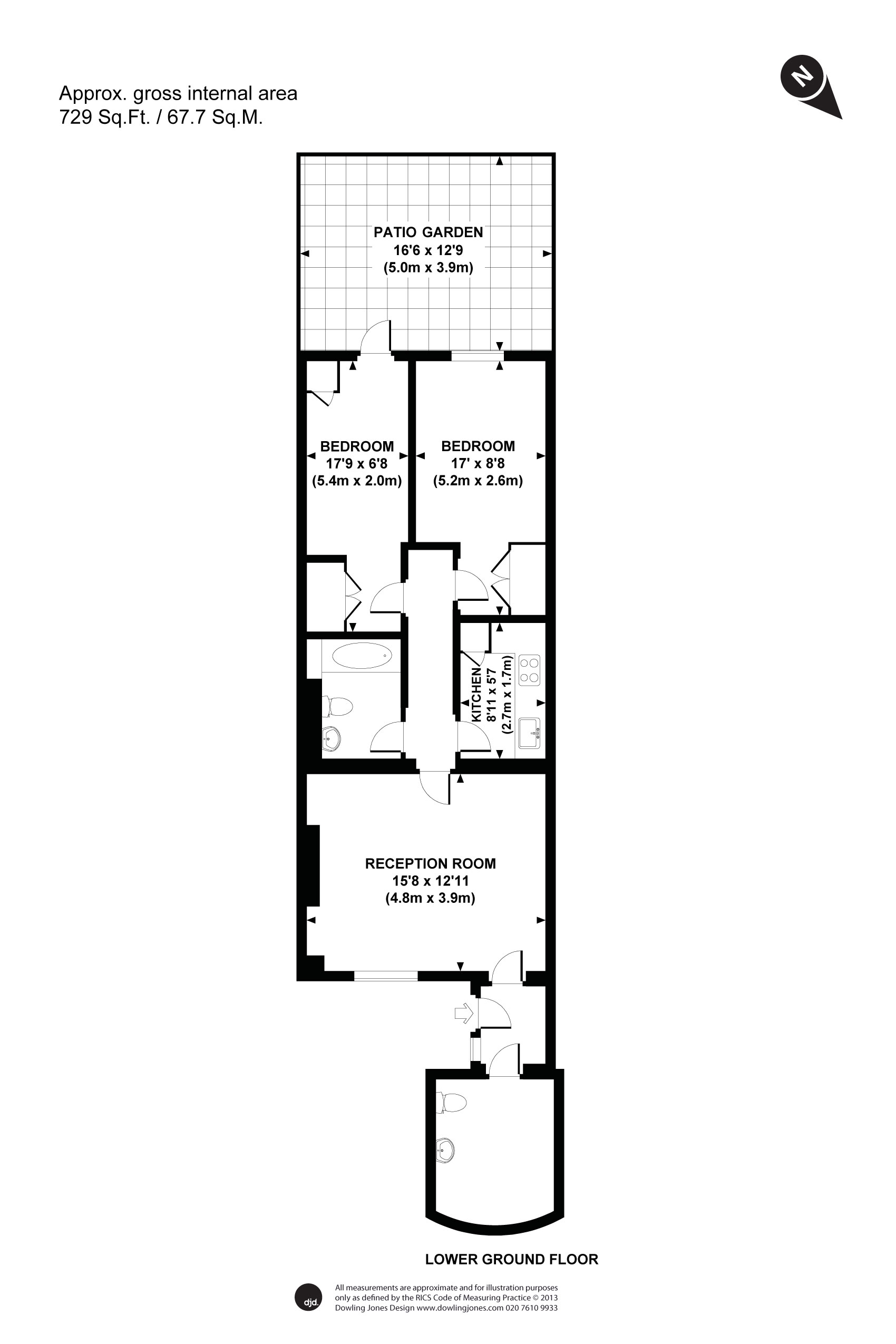 2 Bedrooms Flat to rent in Alderney Street, Pimlico, London SW1V