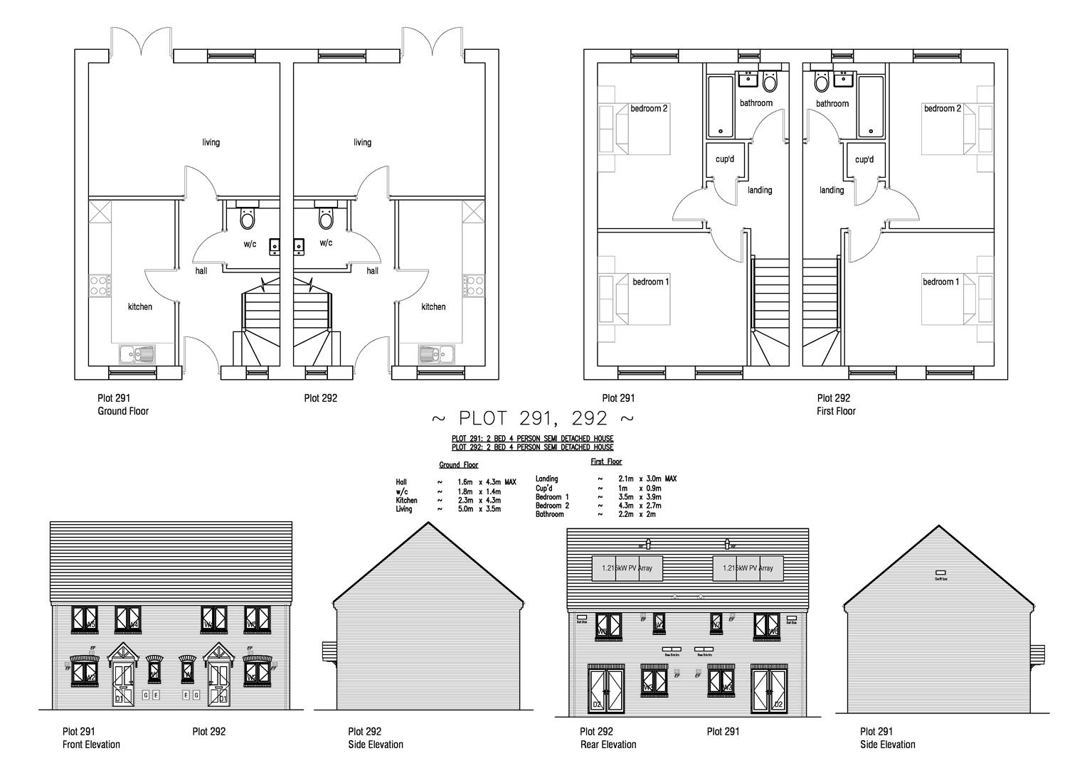 Plot 292 Curtis Fields, 19 Blossom Grove, Weymouth floorplan