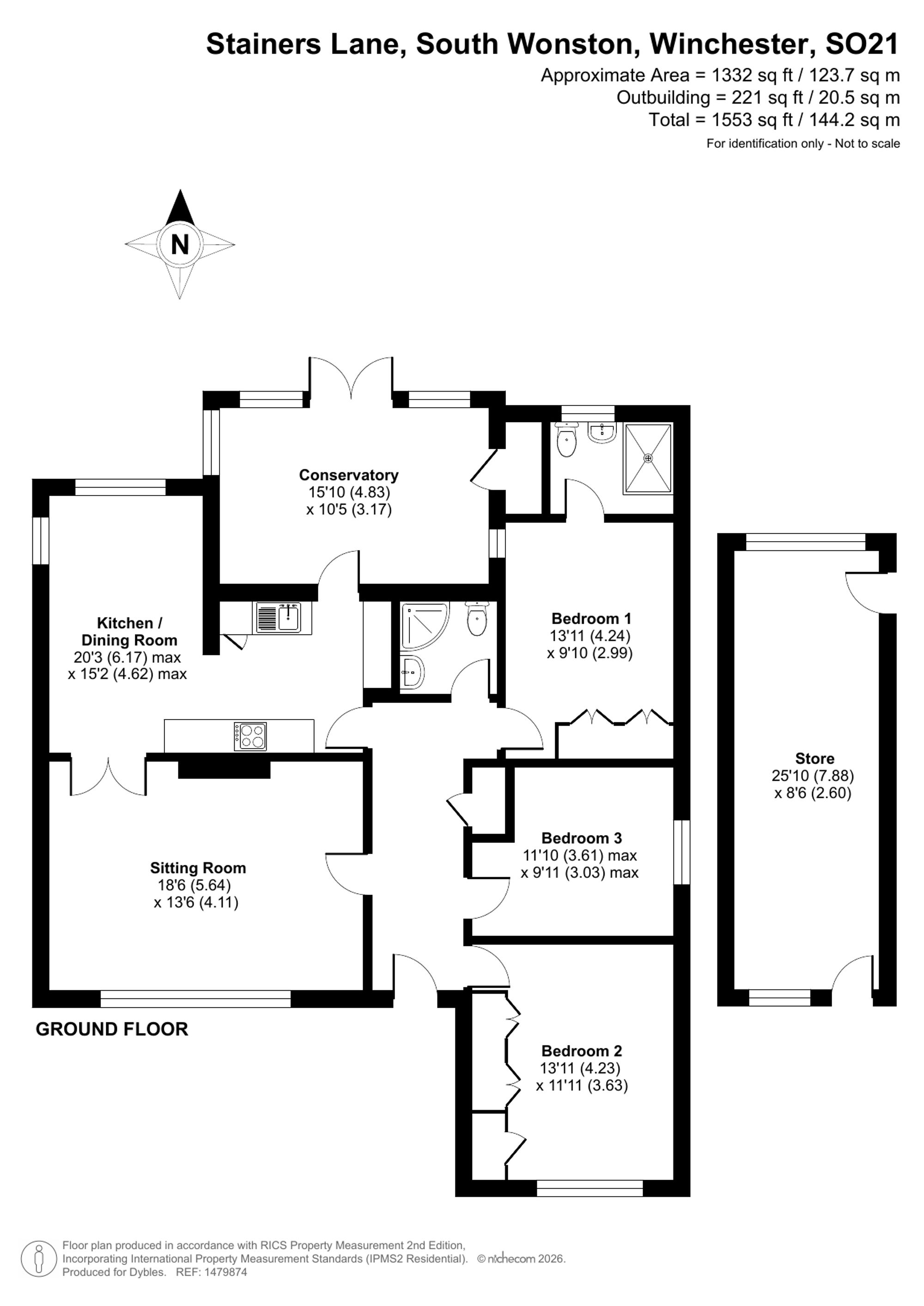 Marlens Lodge Stainers Lane, Winchester floorplan