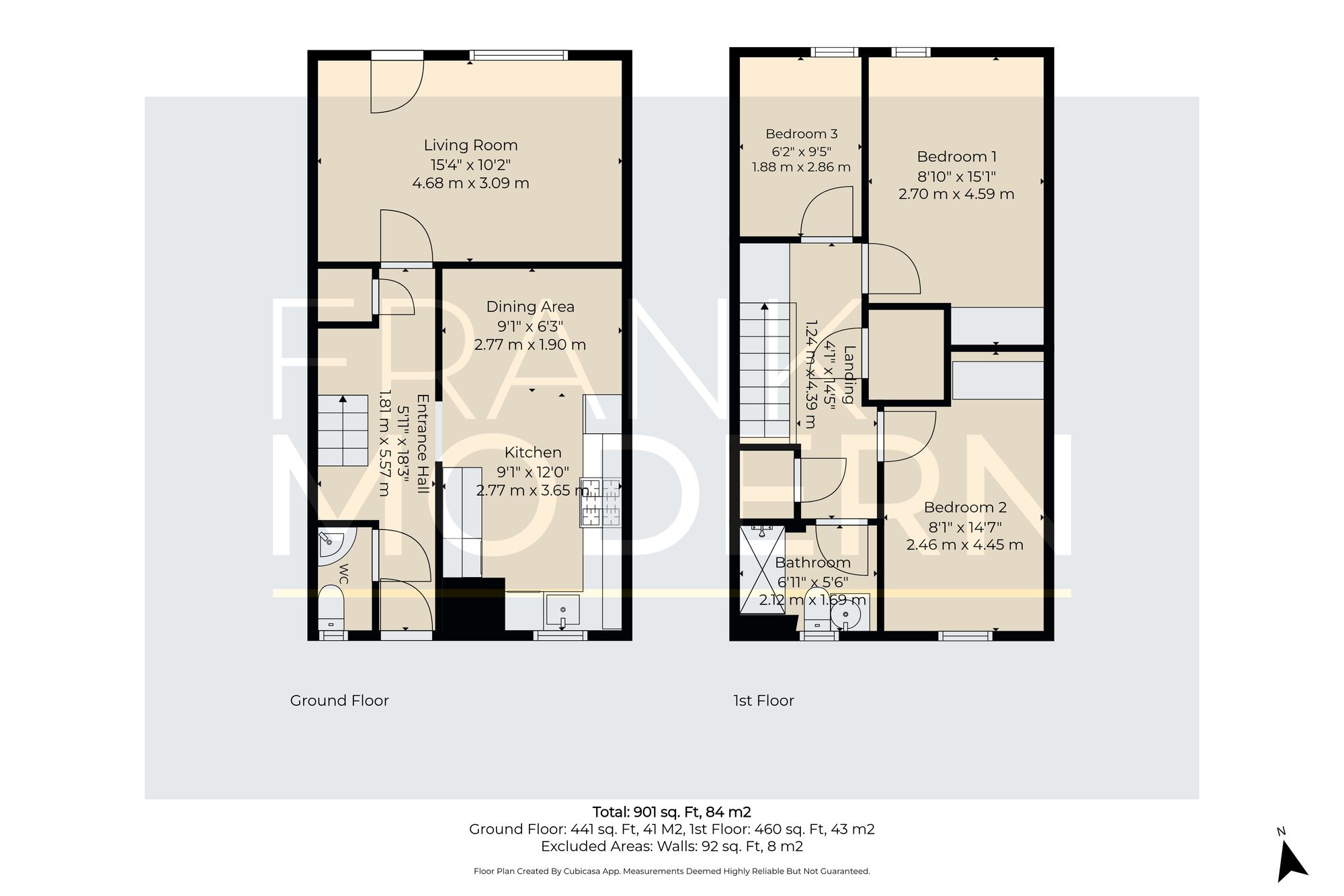 29 Bringhurst, Peterborough floorplan