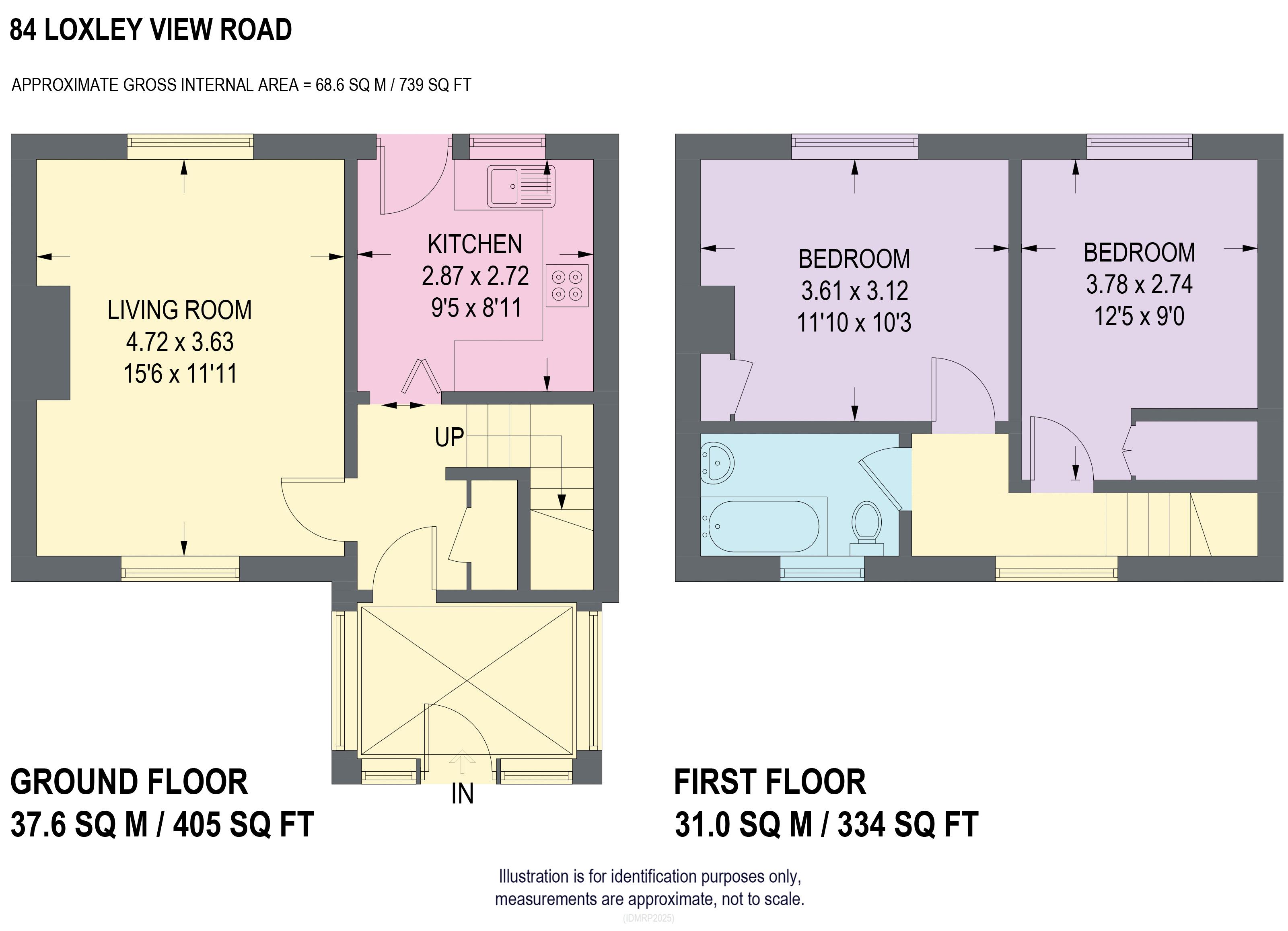 84, Loxley View Road, Sheffield floorplan