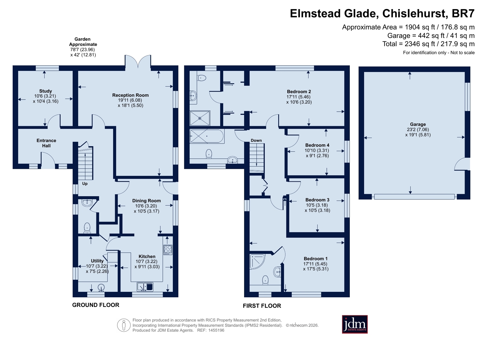 1, Elmstead Glade, Chislehurst floorplan