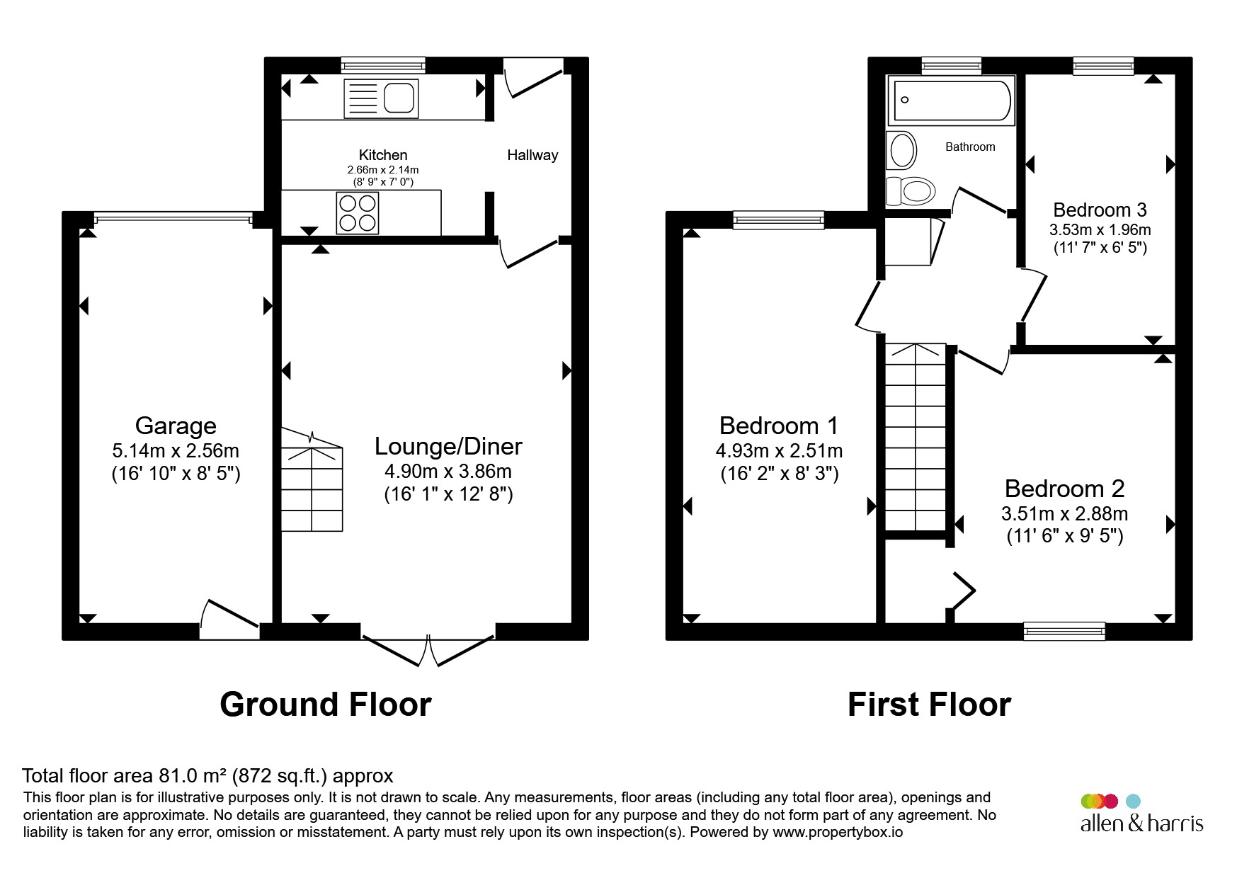 Campion Close, Calne floorplan
