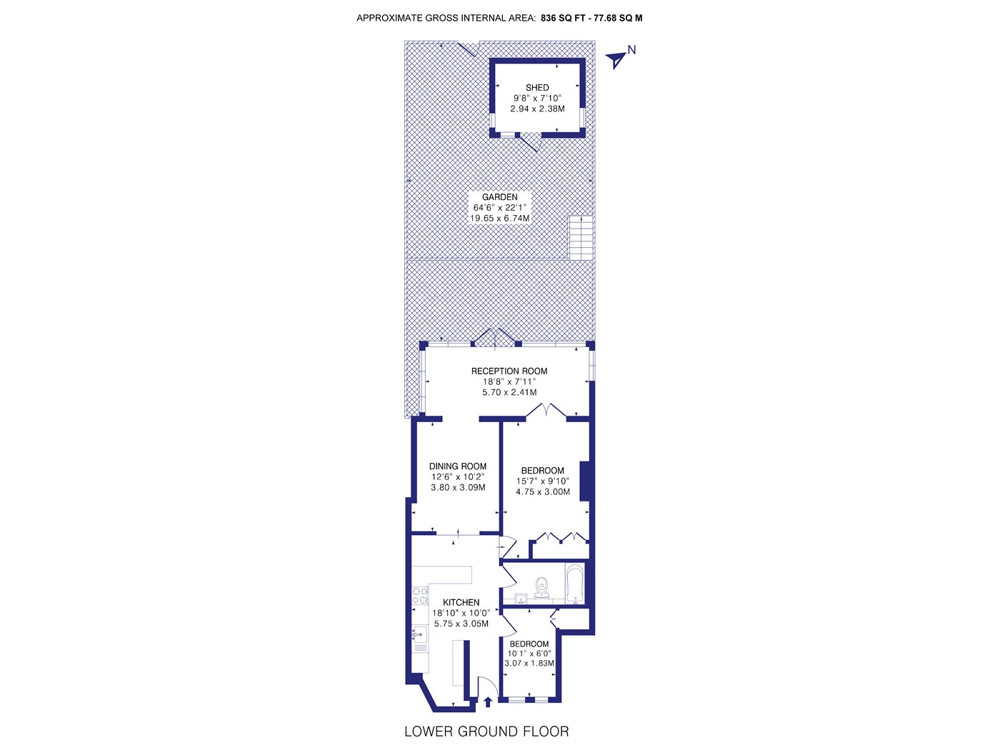 Hillfield Avenue, London floorplan