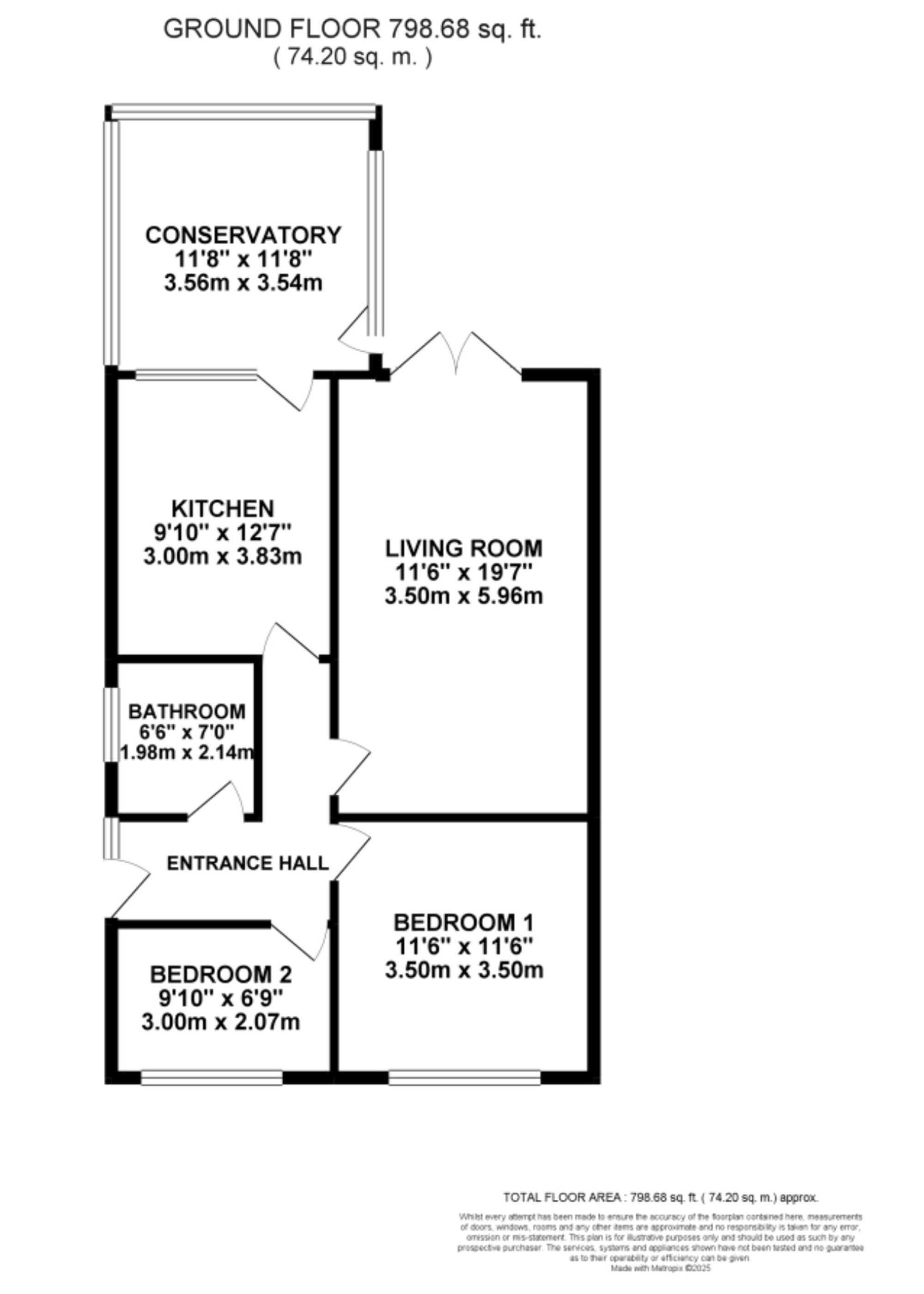 126 Ashbourne Road, Stoke-On-Trent floorplan