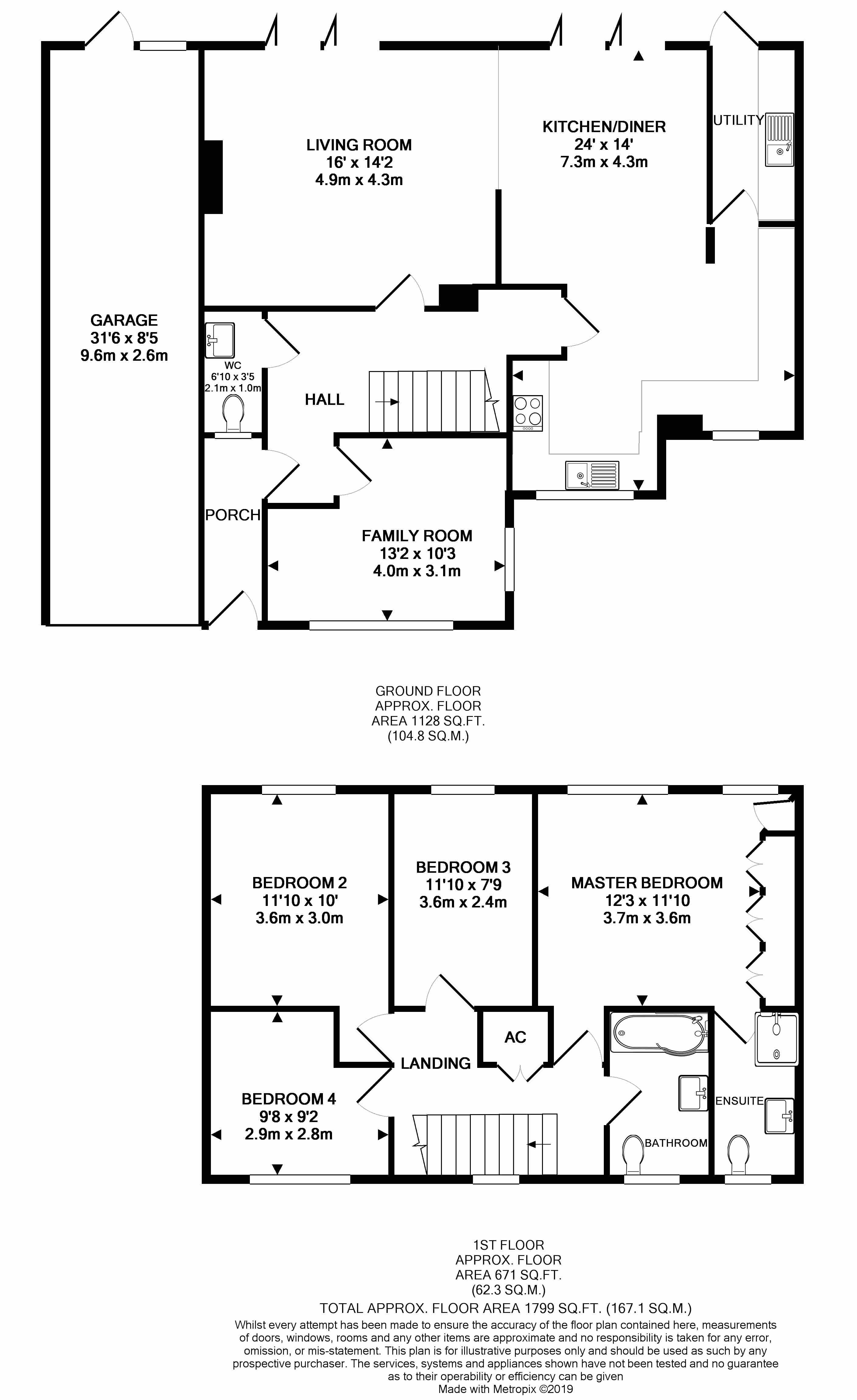 4 Bedrooms Detached house for sale in Pelham Close, Old Basing, Basingstoke RG24