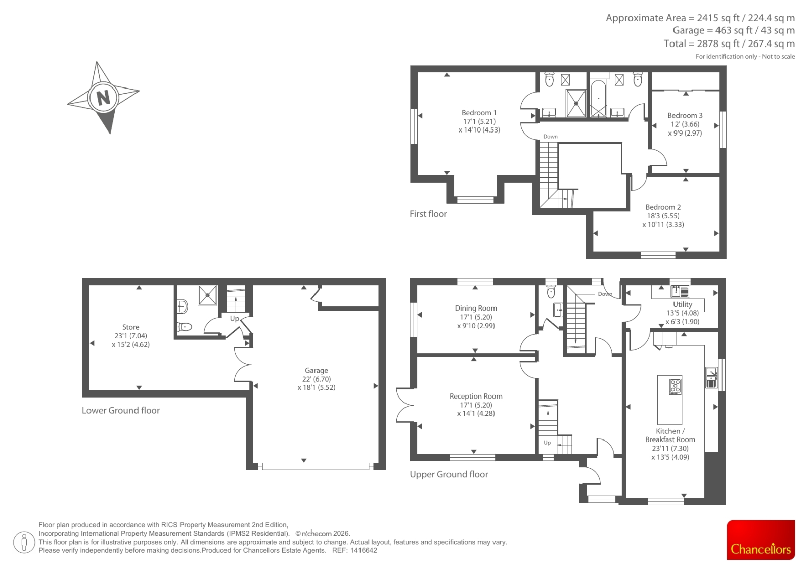 THE PINES, Sennybridge, Brecon floorplan