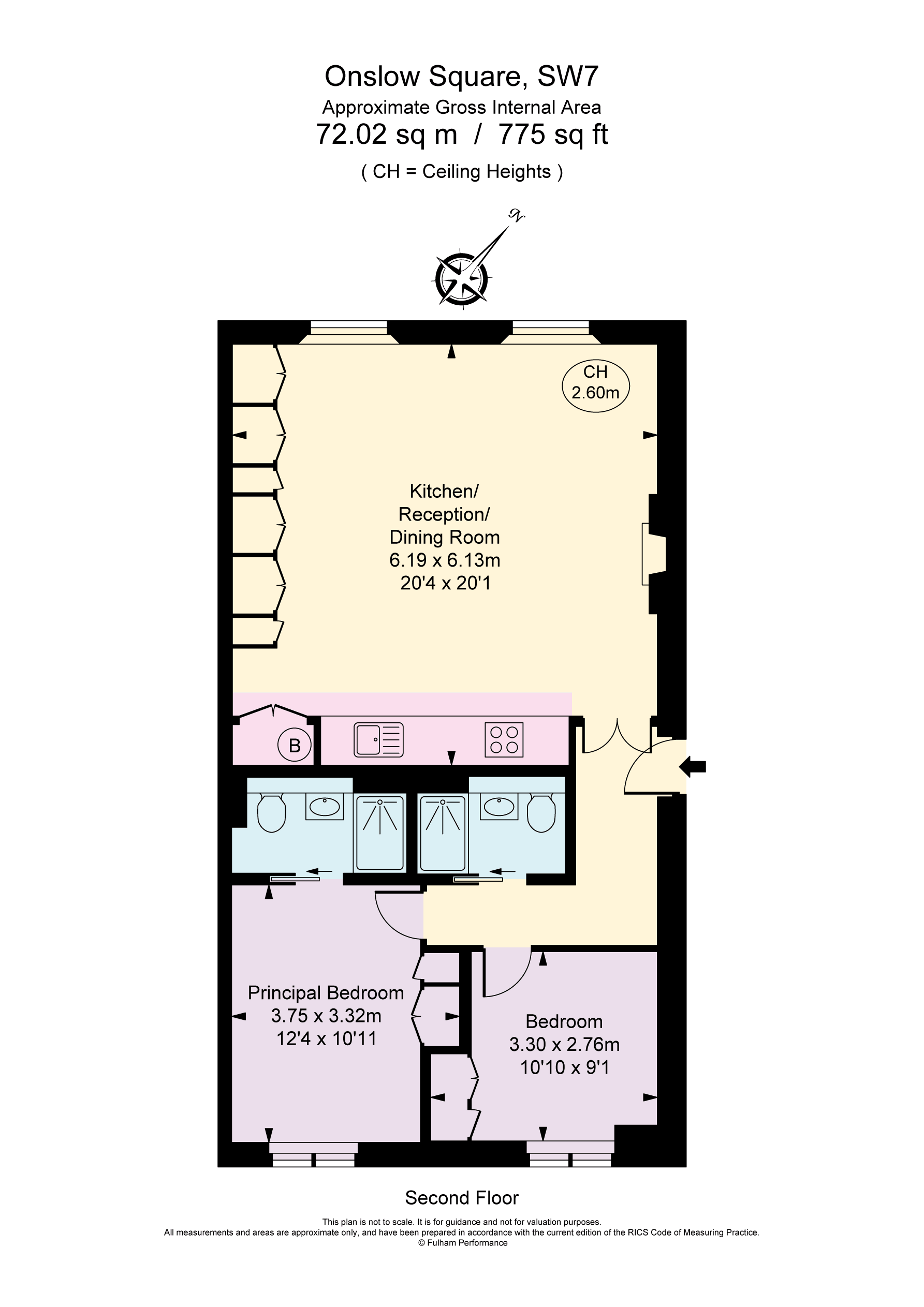 Onslow Square, London floorplan