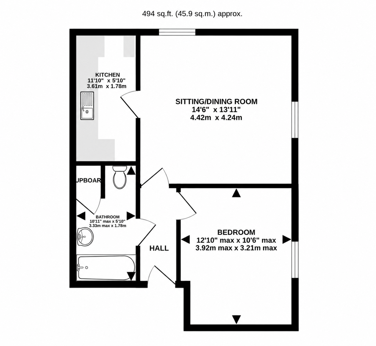 31, Cobham Road, Dorset floorplan