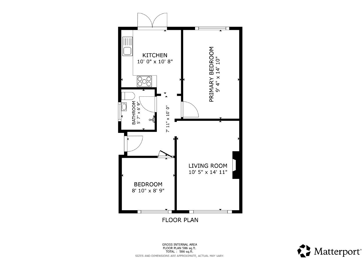43, Heol Croesty, Bridgend floorplan