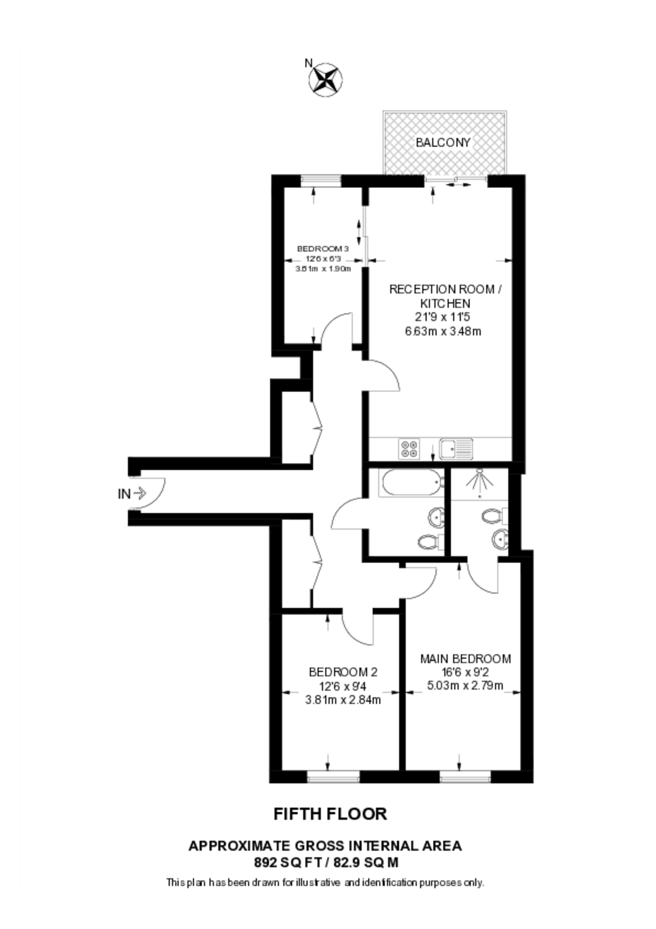 Metcalfe Court, Greenwich floorplan