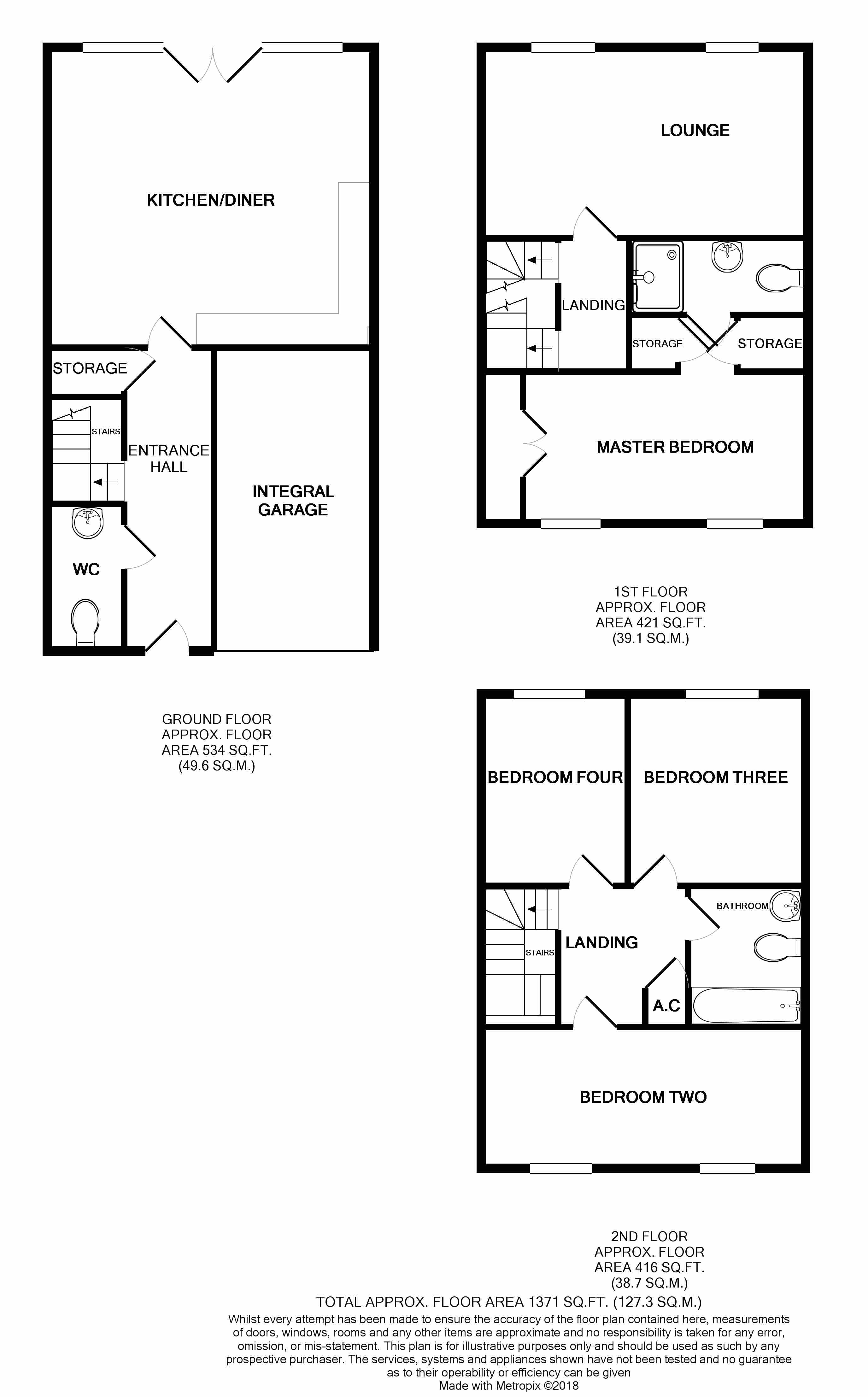 4 Bedrooms Town house for sale in St. Georges Parkway, Stafford ST16