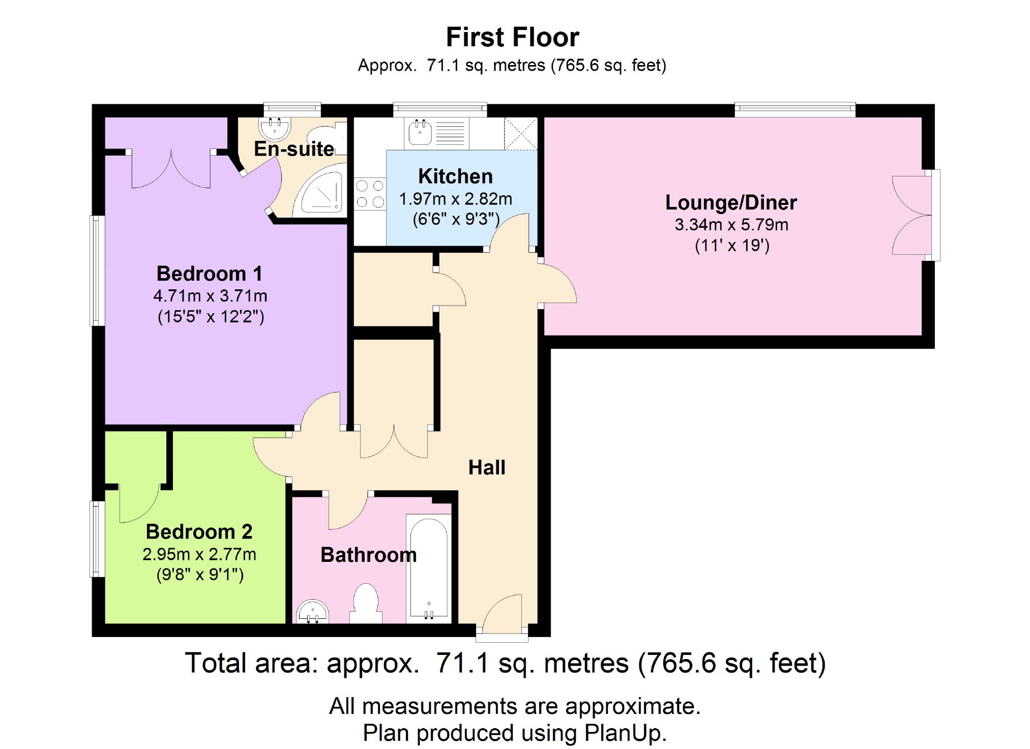 2 Bedrooms Flat to rent in Longman Court, Stationers Place, Hemel Hempstead HP3