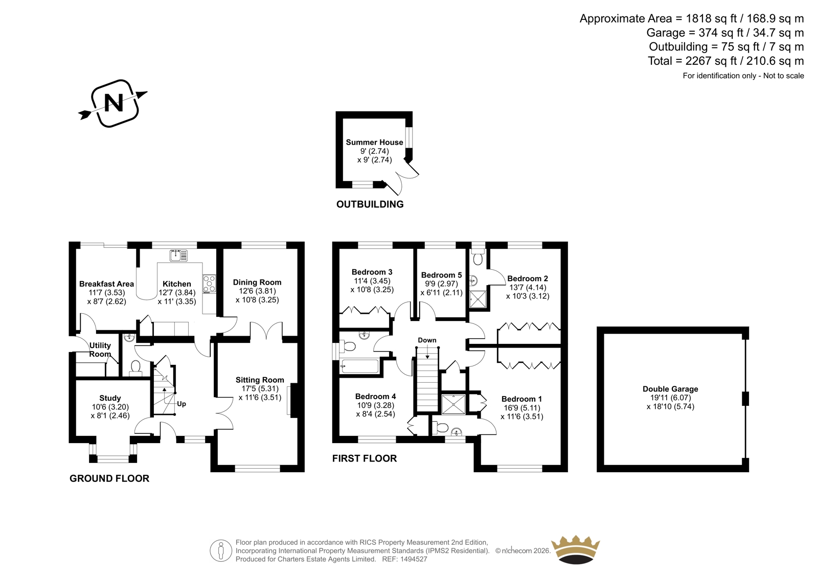 5, Ramsdell Road, Hampshire floorplan